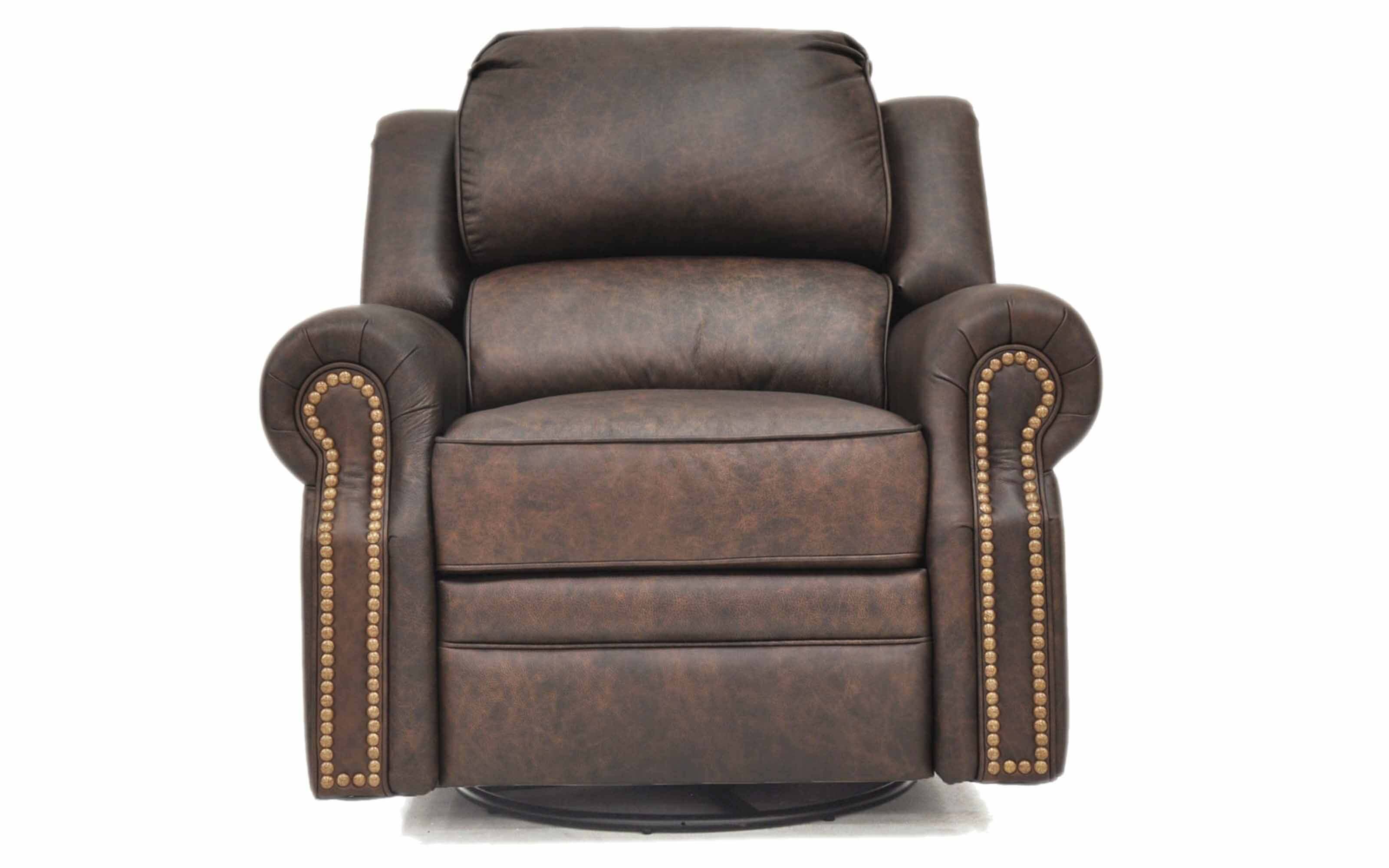 San Juan Leather Swivel Glider Recliner
