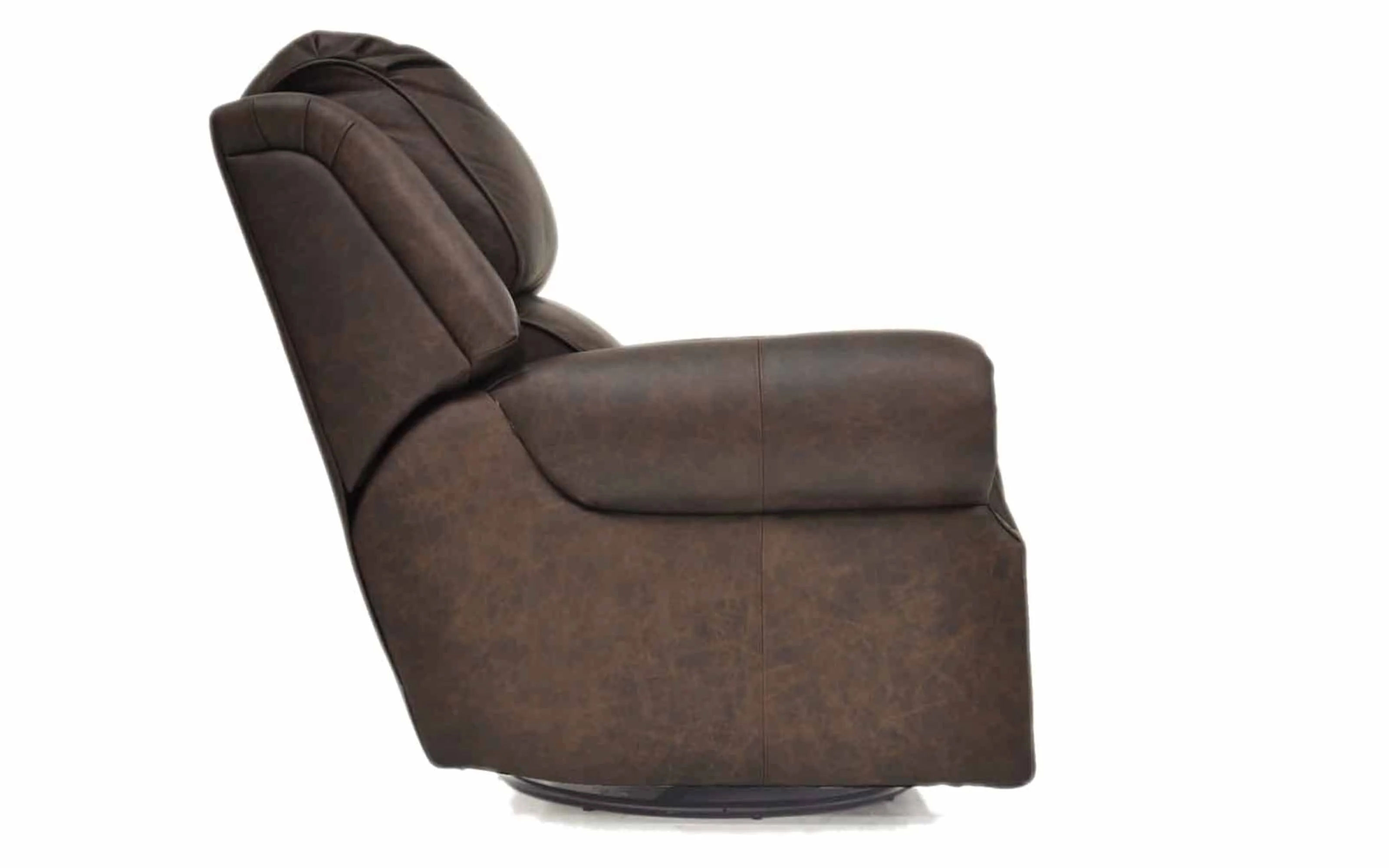 San Juan Leather Swivel Glider Recliner - Image 2