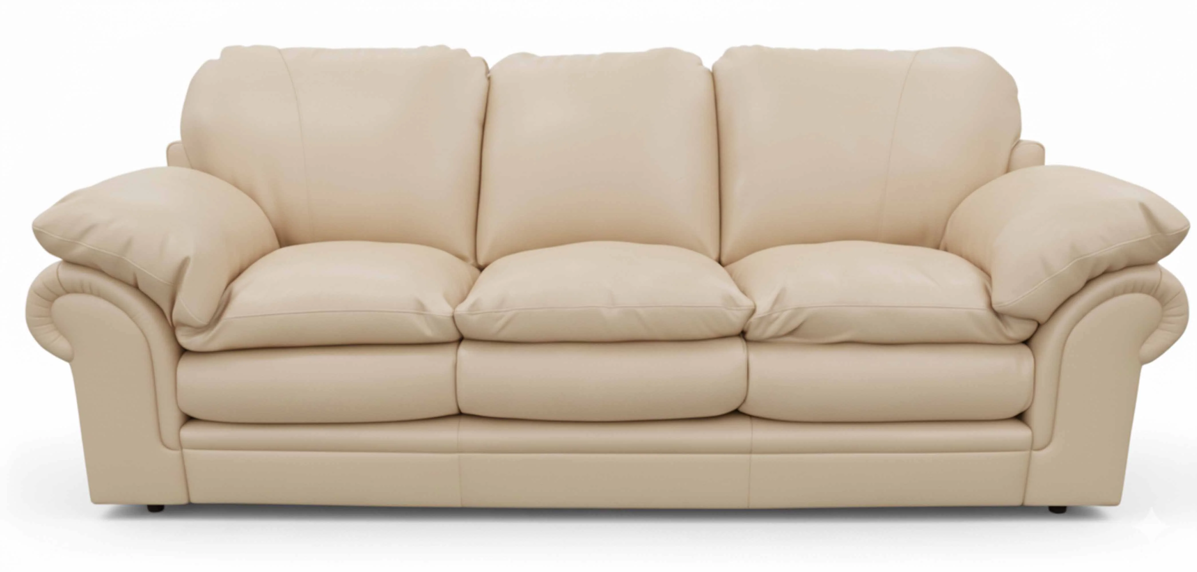 Santa Barbara Leather Loveseat - Image 3