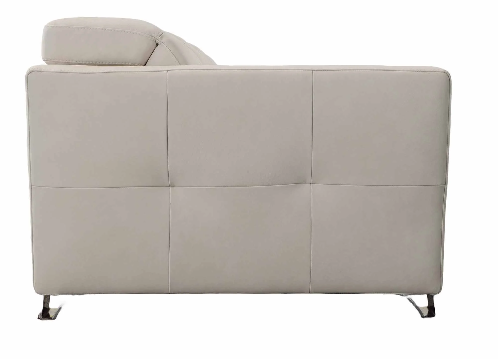 Sardinia Leather Power Reclining Loveseat with Articulating Headrest - Image 5