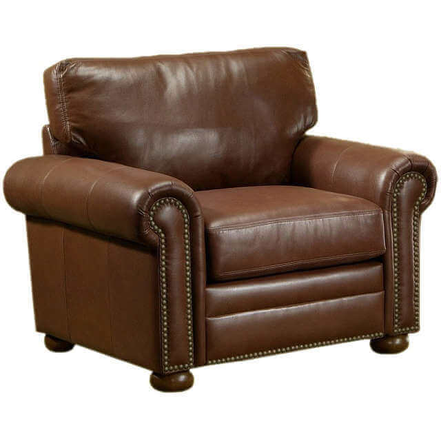 Savannah Leather Chair - Image 4
