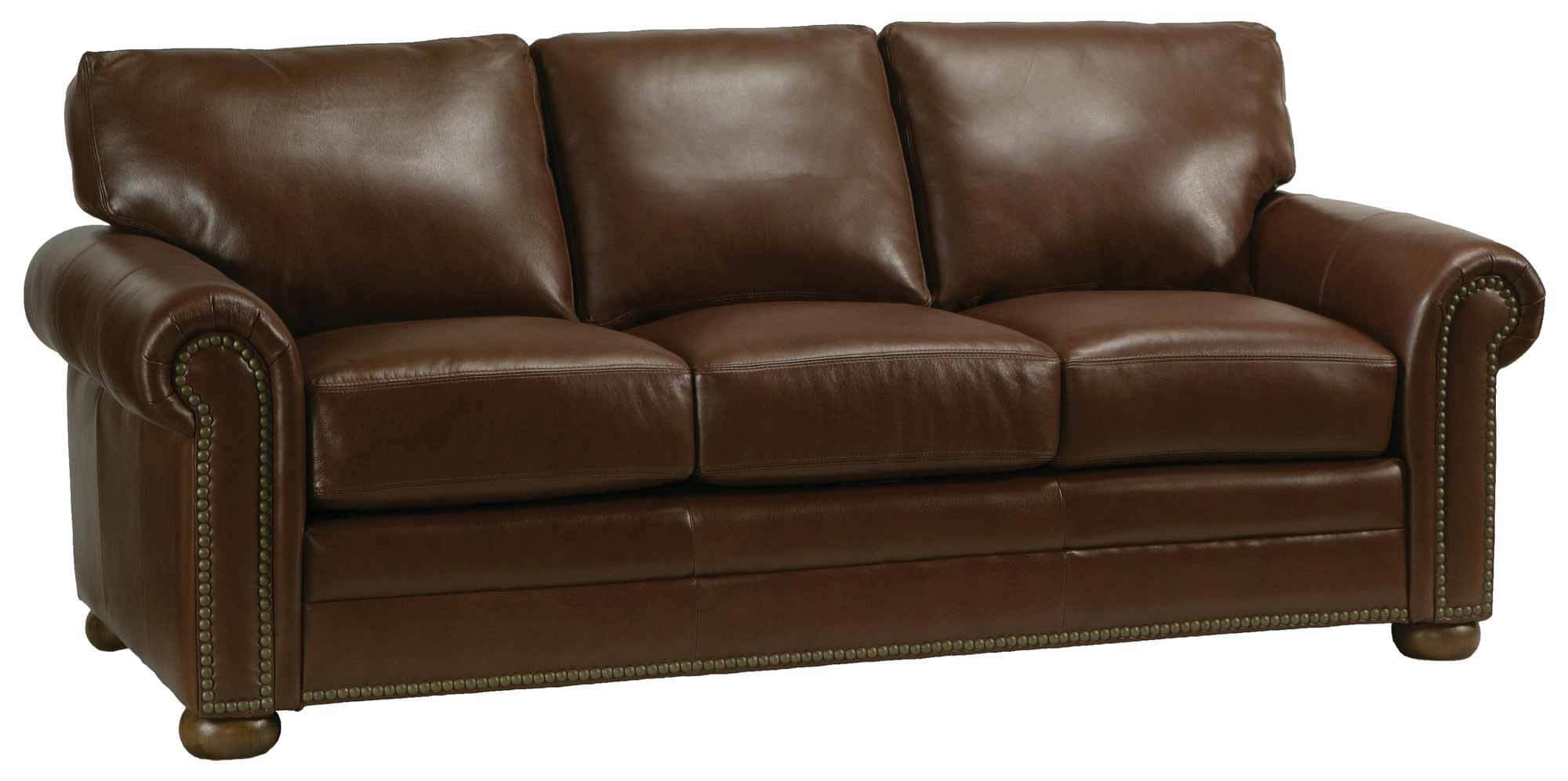 Savannah Leather Sofa - Image 8