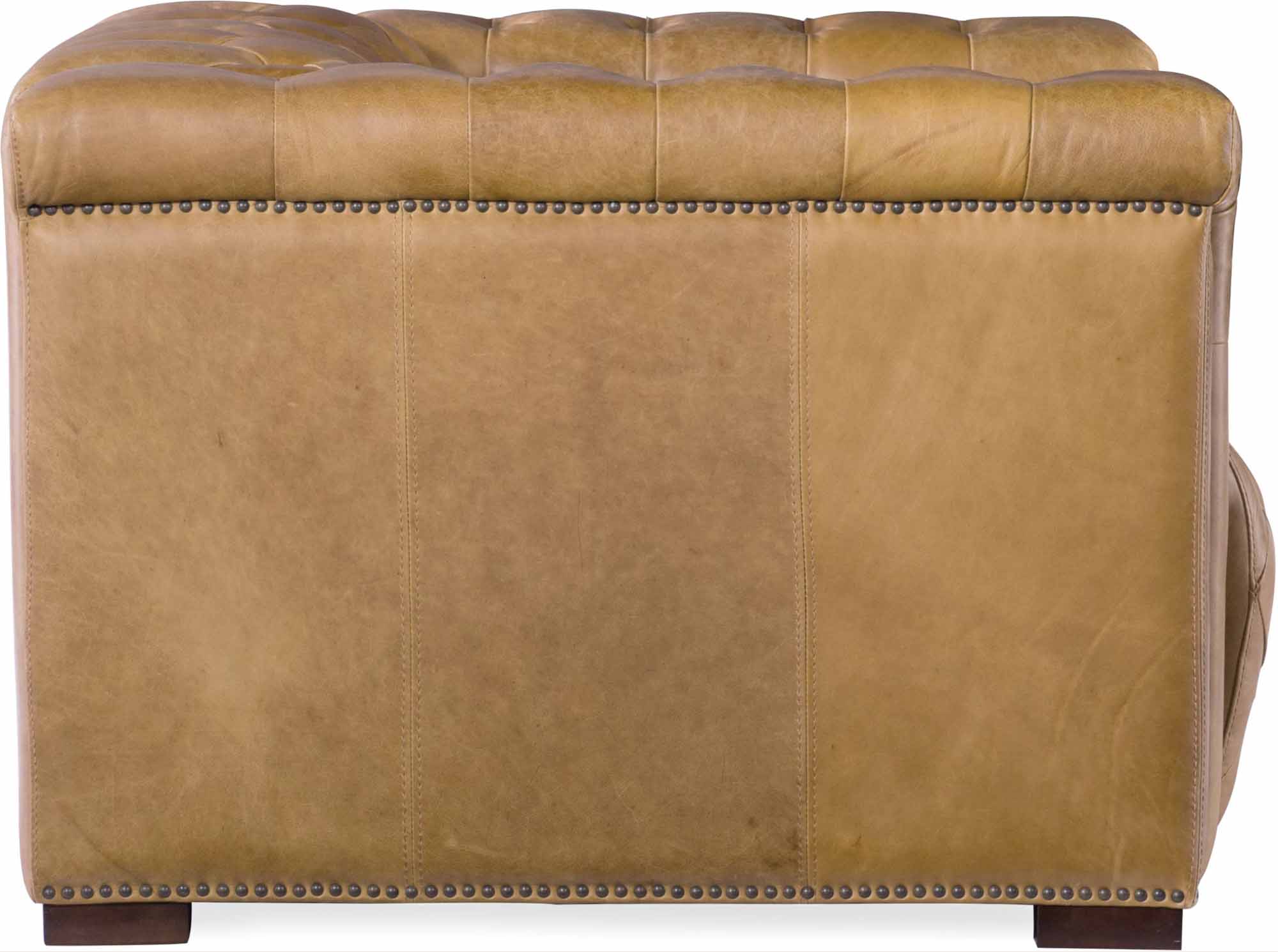 Savion Leather Power Recliner With Articulating Headrest In Saddle - Image 2