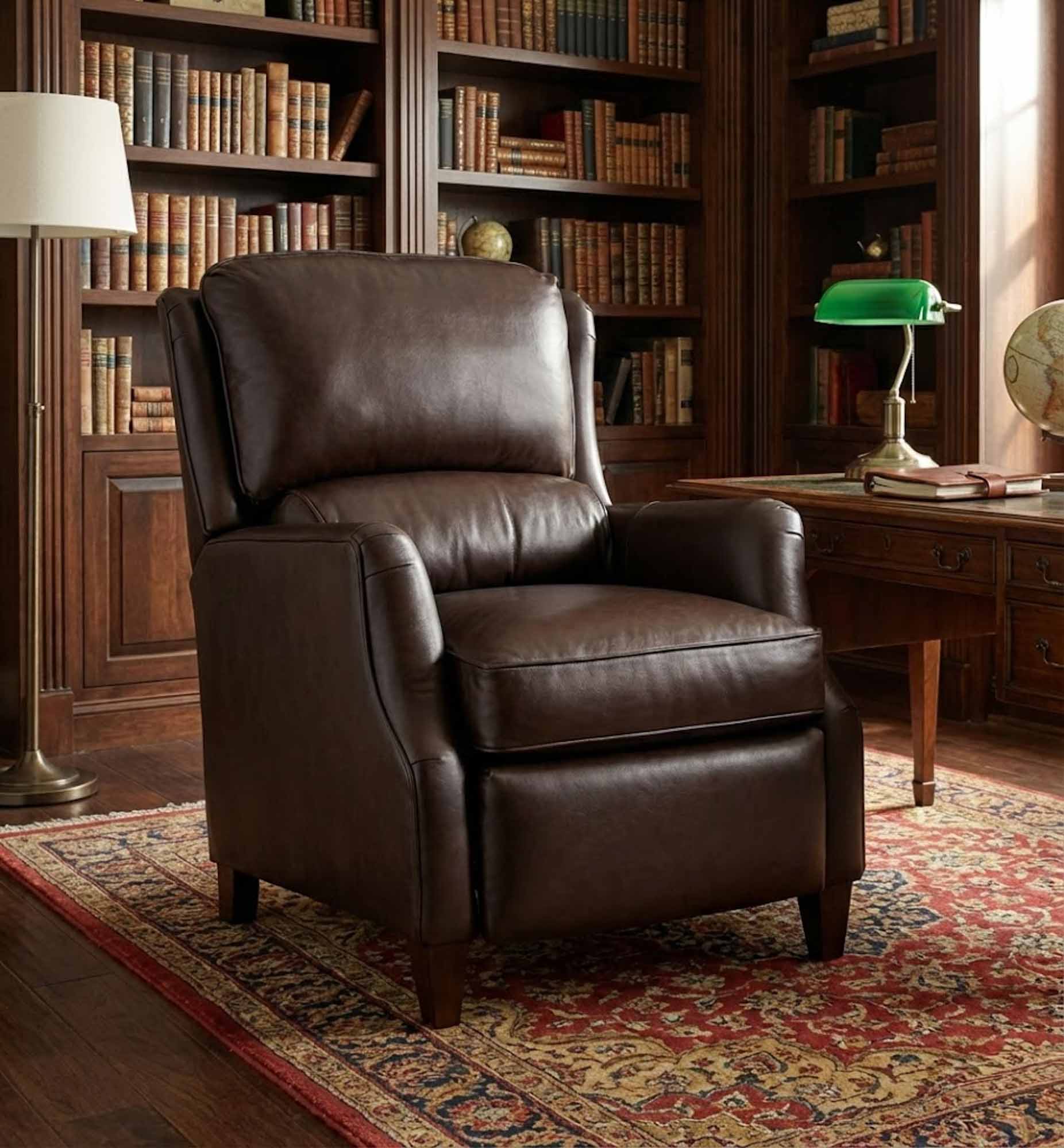 Schaumburg Leather Recliner - Image 7