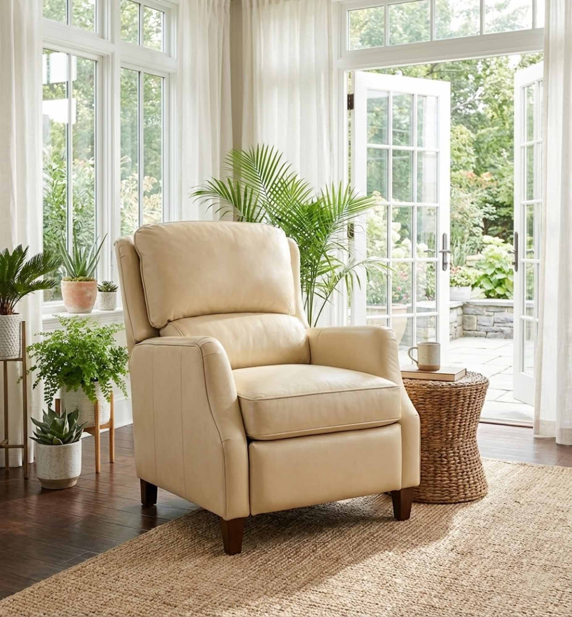 Schaumburg Leather Recliner - Image 8