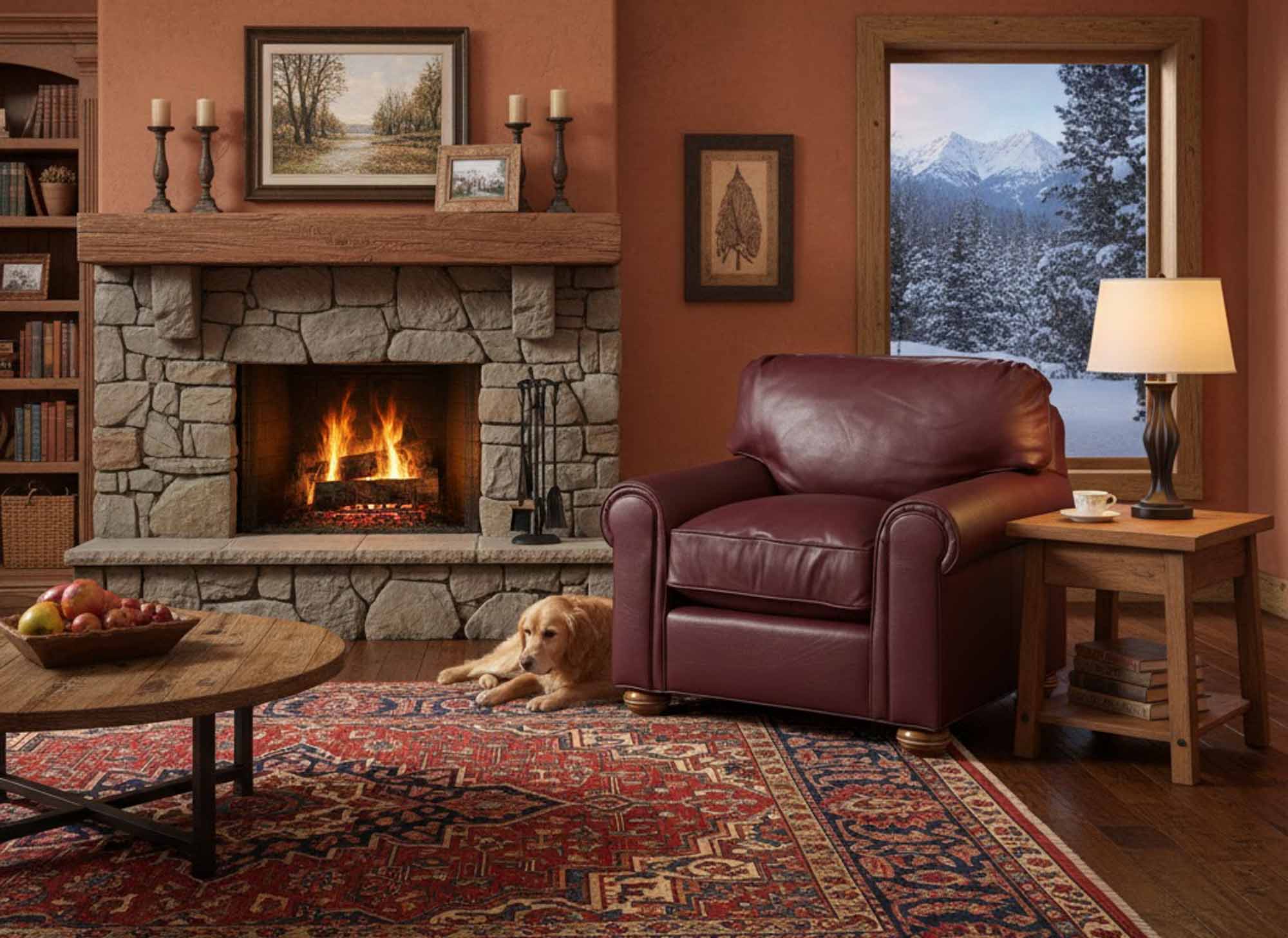 Sig Leather Chair - Image 3
