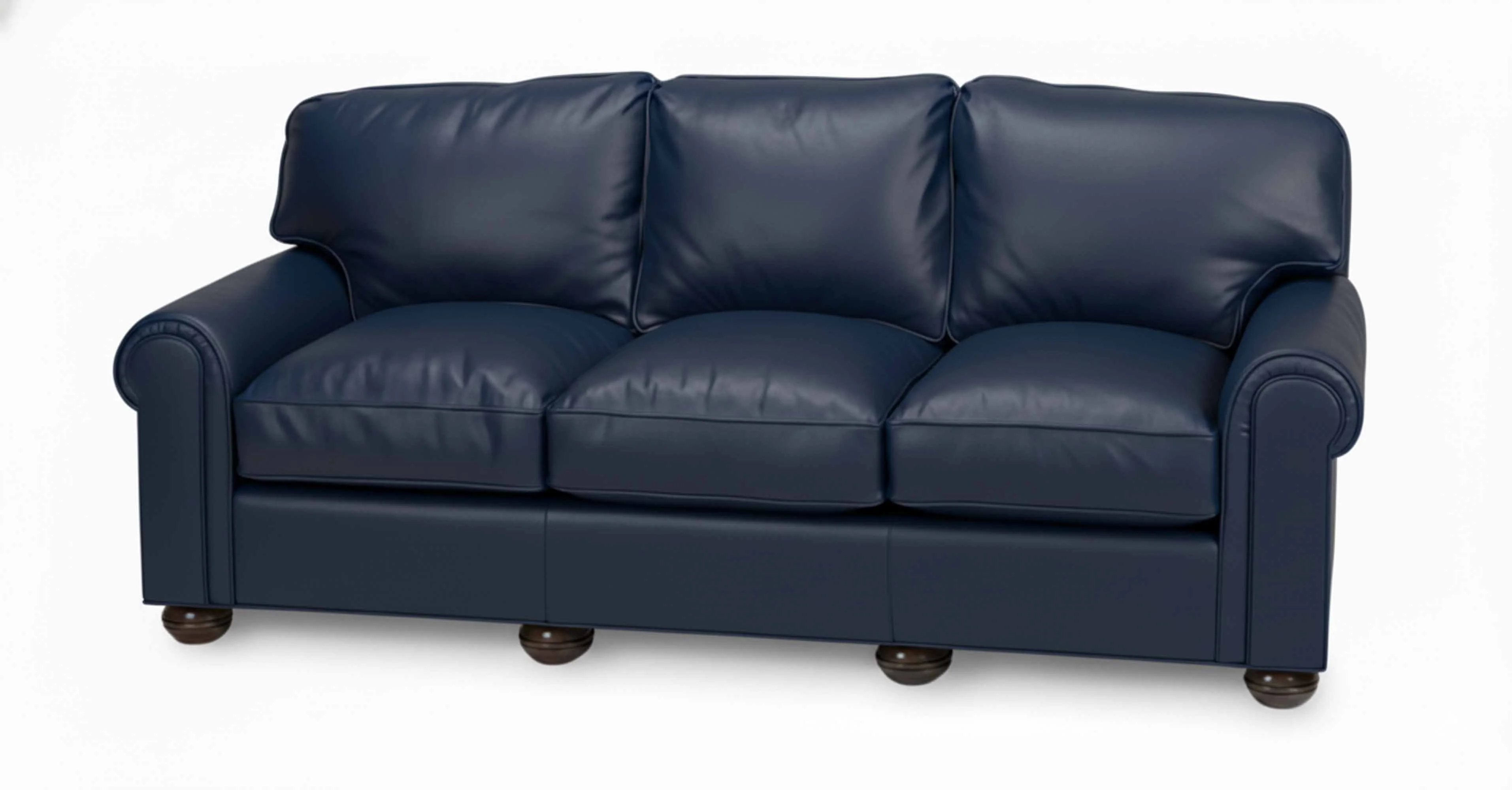 Sig Leather Sleeper Sofa - Image 4