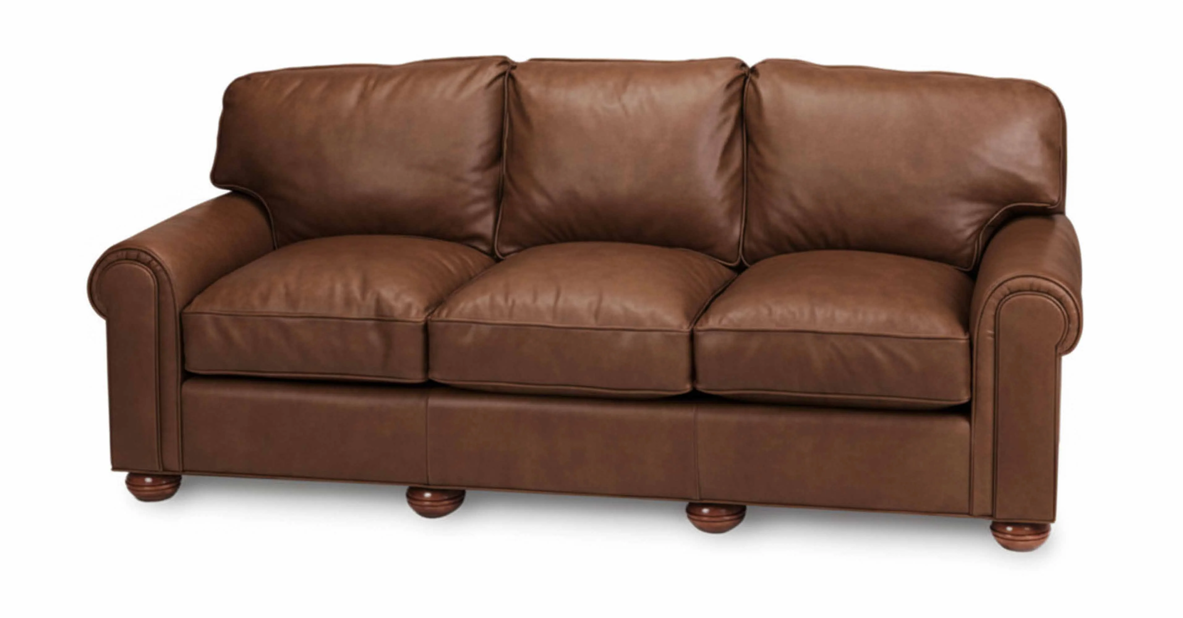 Sig Leather Sofa - Image 3