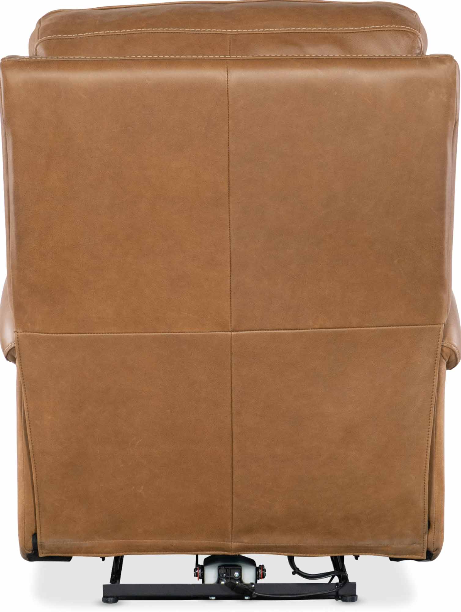 Somers Leather Power Recliner With Articulating Headrest - Image 4