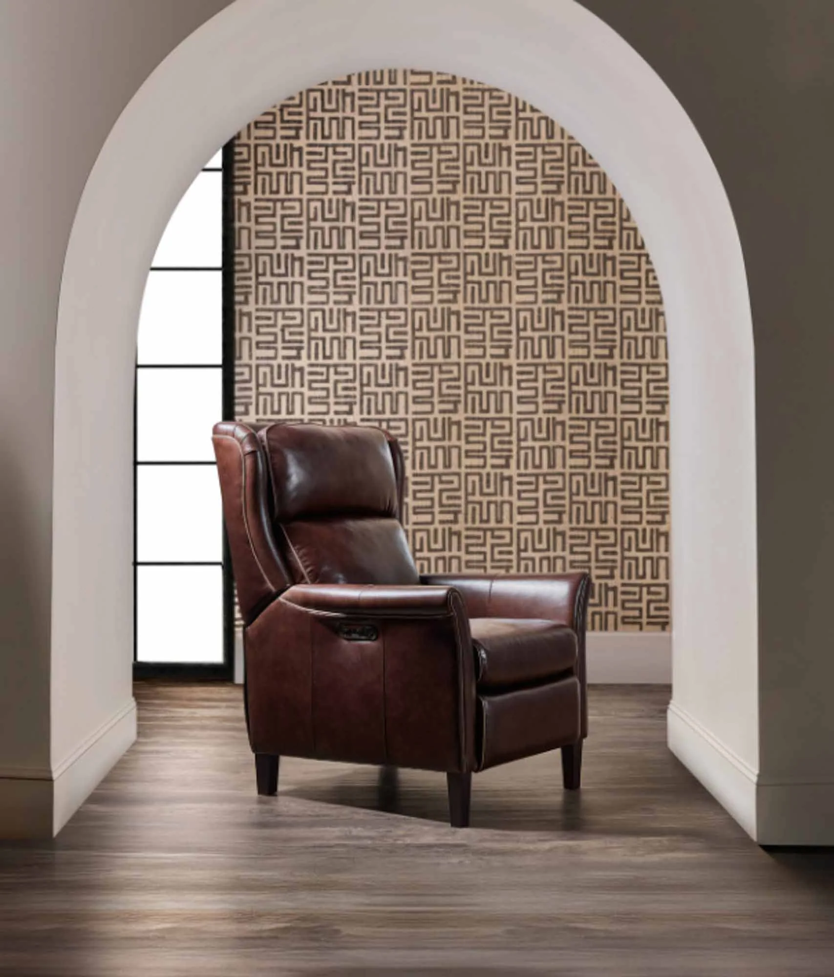 Sundays Leather Power Recliner With Articulating Headrest - Image 8