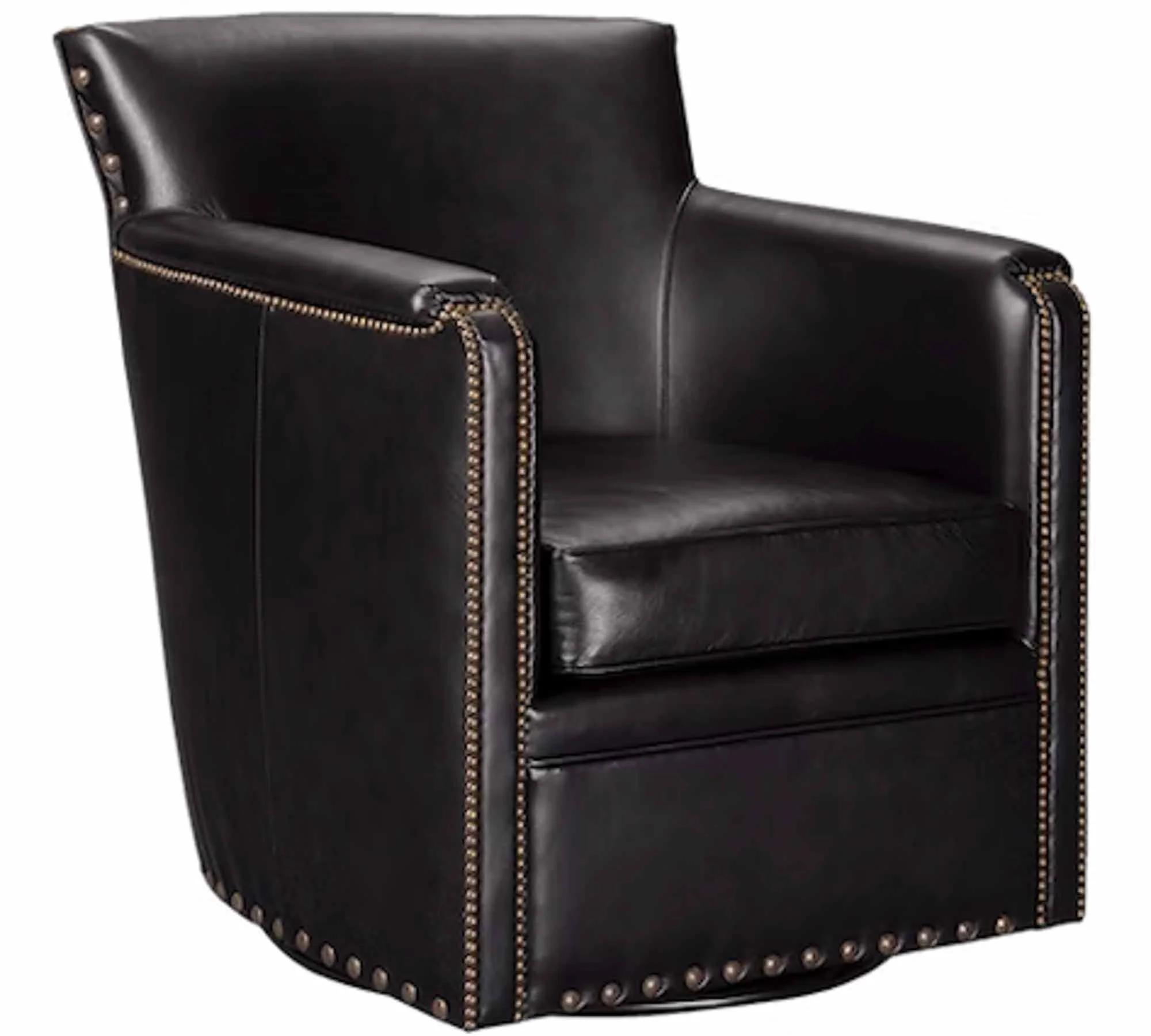 Tavern Leather Swivel Chair
