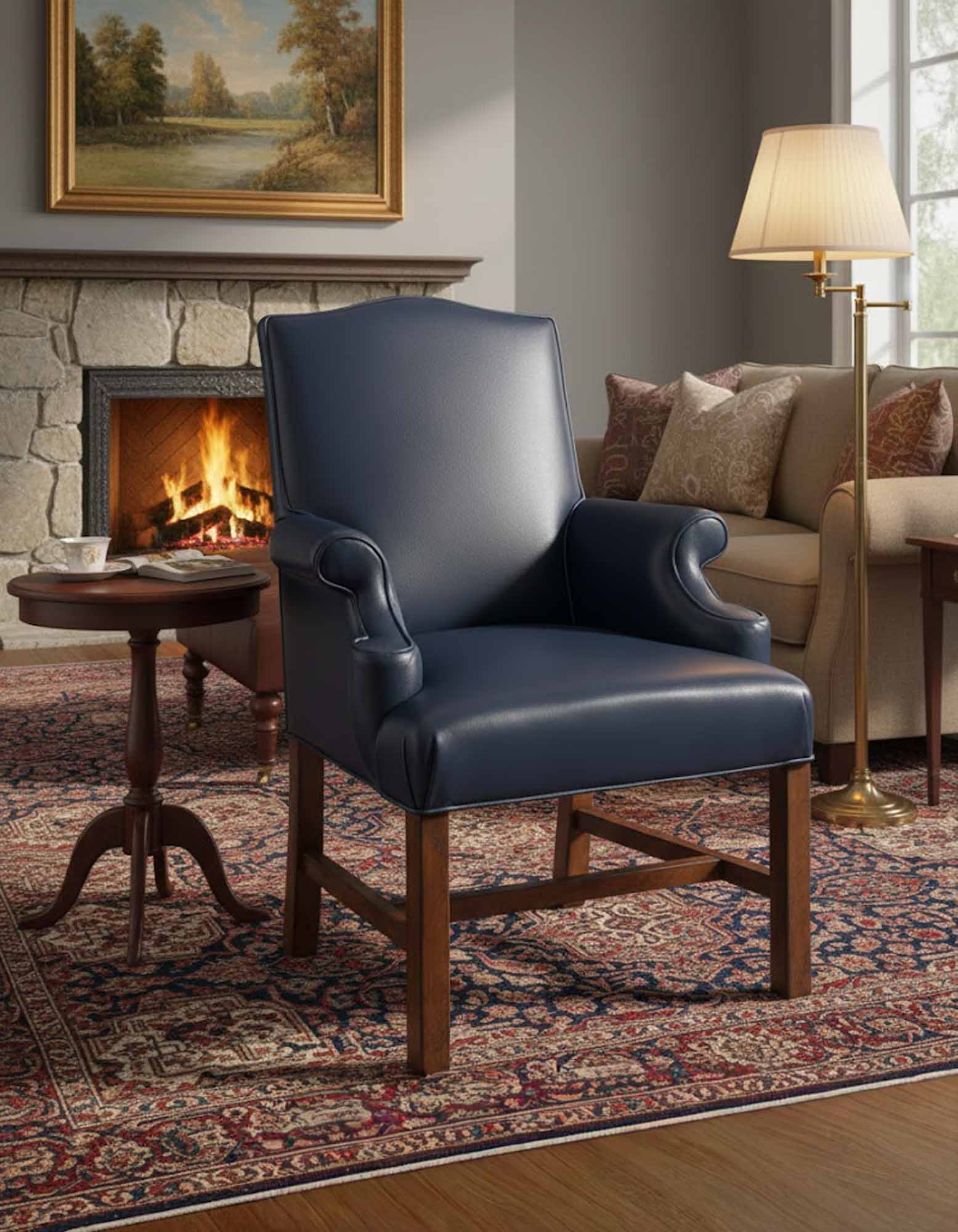 Terraza Leather Chair - Image 6