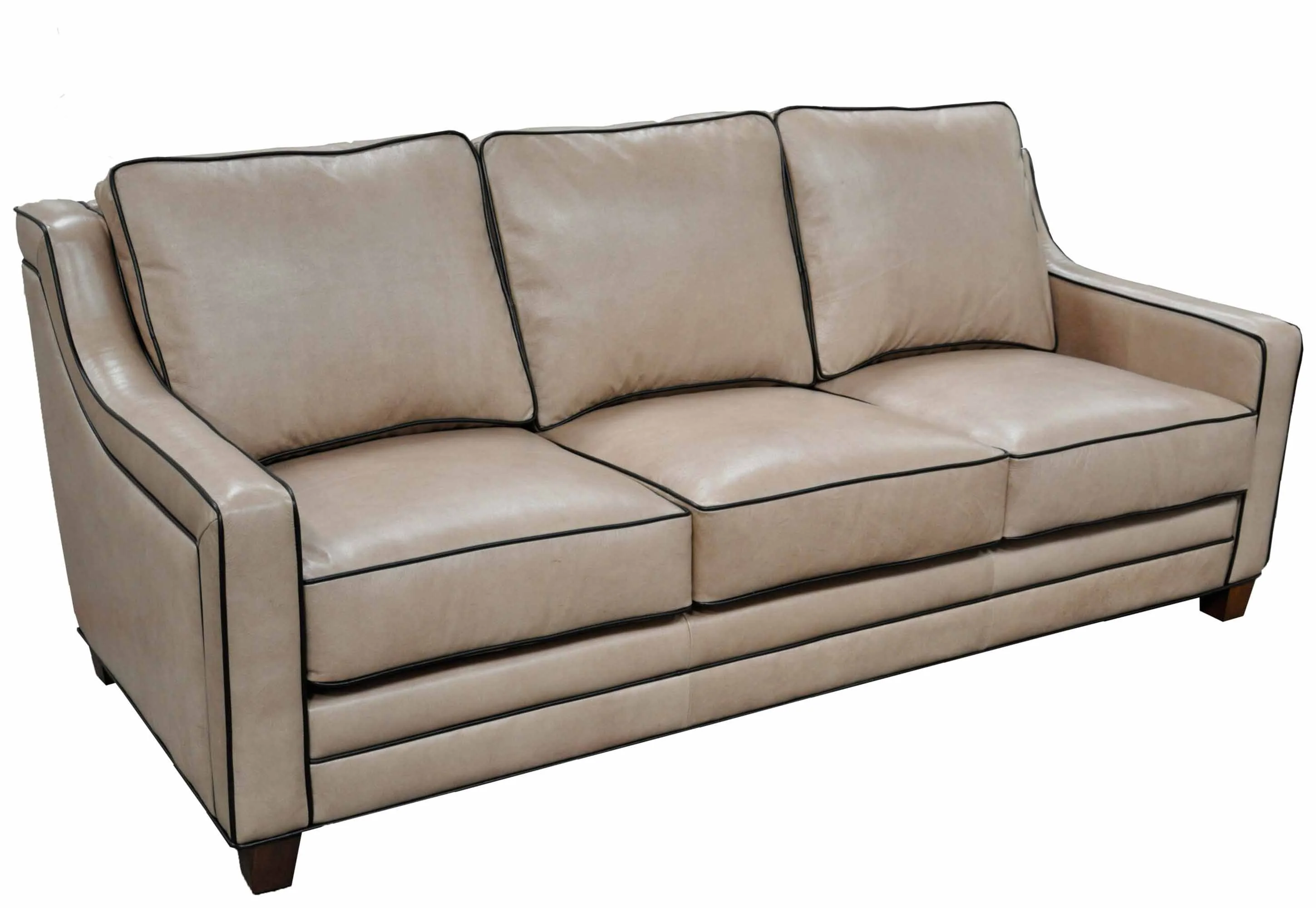 Times Square Leather Loveseat