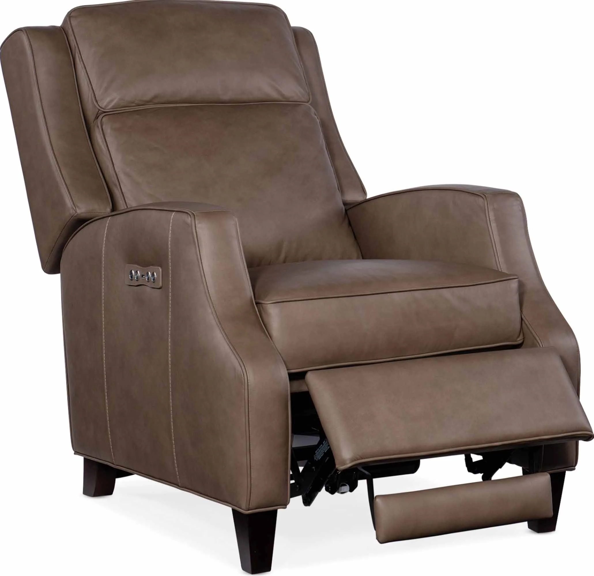 Tricia Leather Power Recliner With Articulating Headrest - Image 4