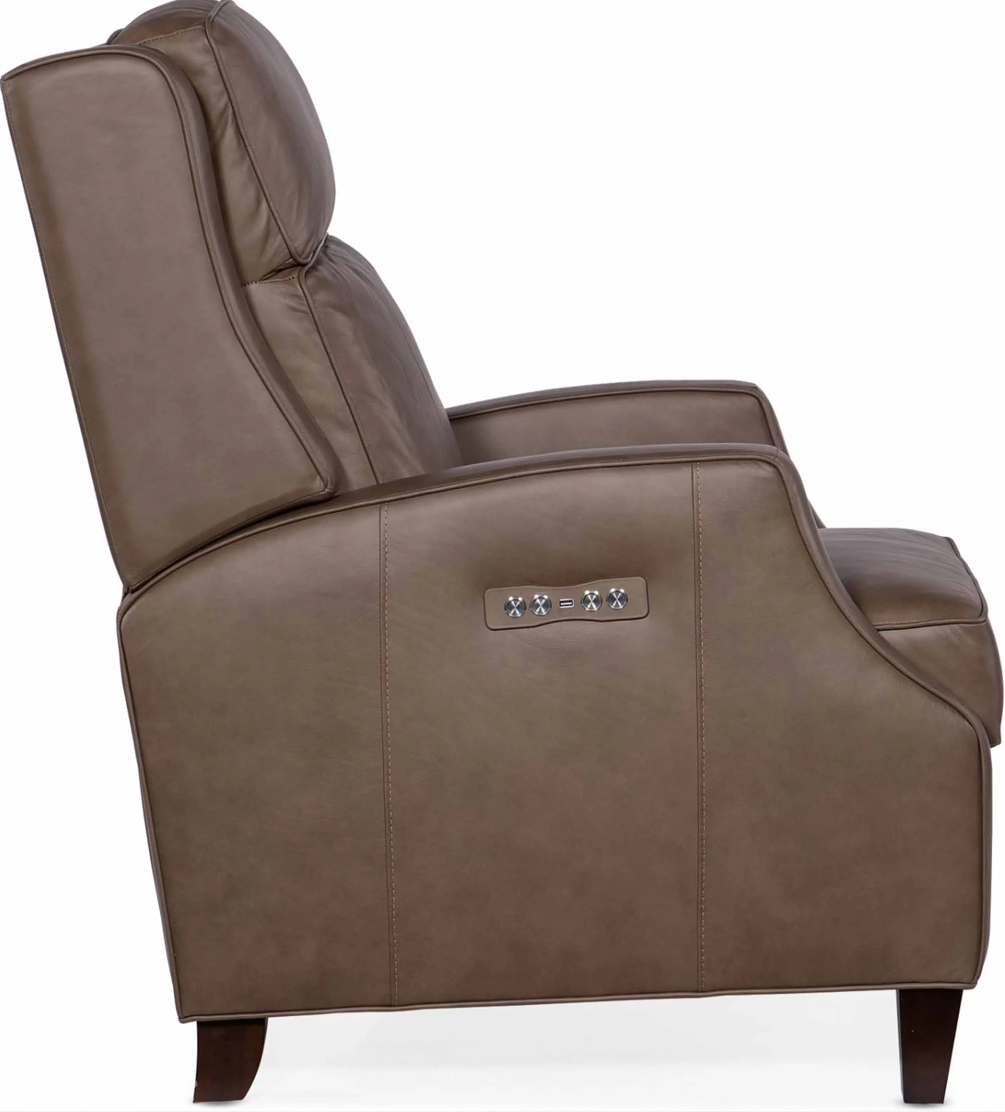 Tricia Leather Power Recliner With Articulating Headrest - Image 5