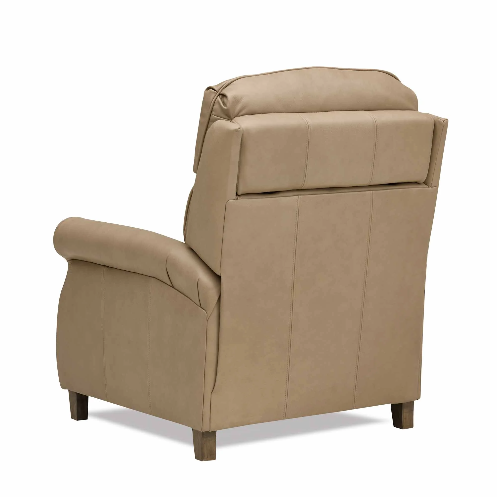 Tucker Leather Recliner With Pop-Up Headrest - Image 3