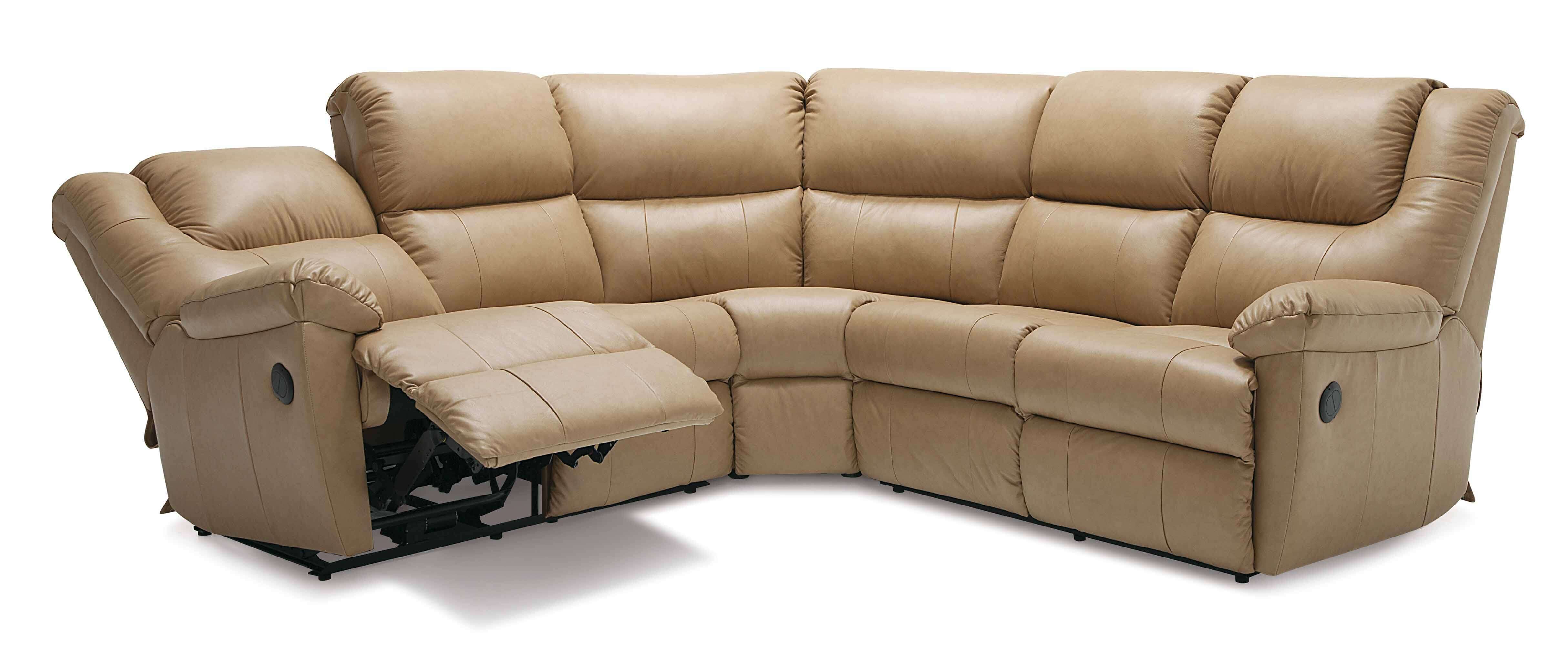 Granger Leather Reclining Sectional - Image 2