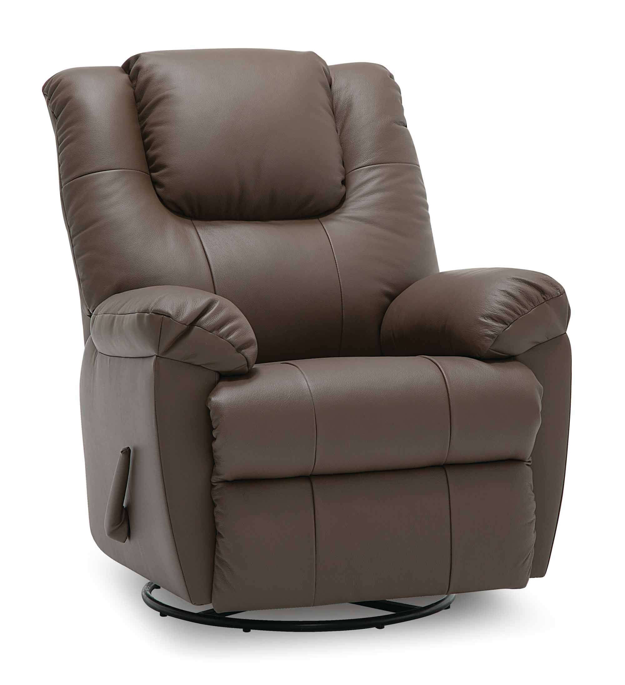 Granger Leather Swivel Rocker Recliner