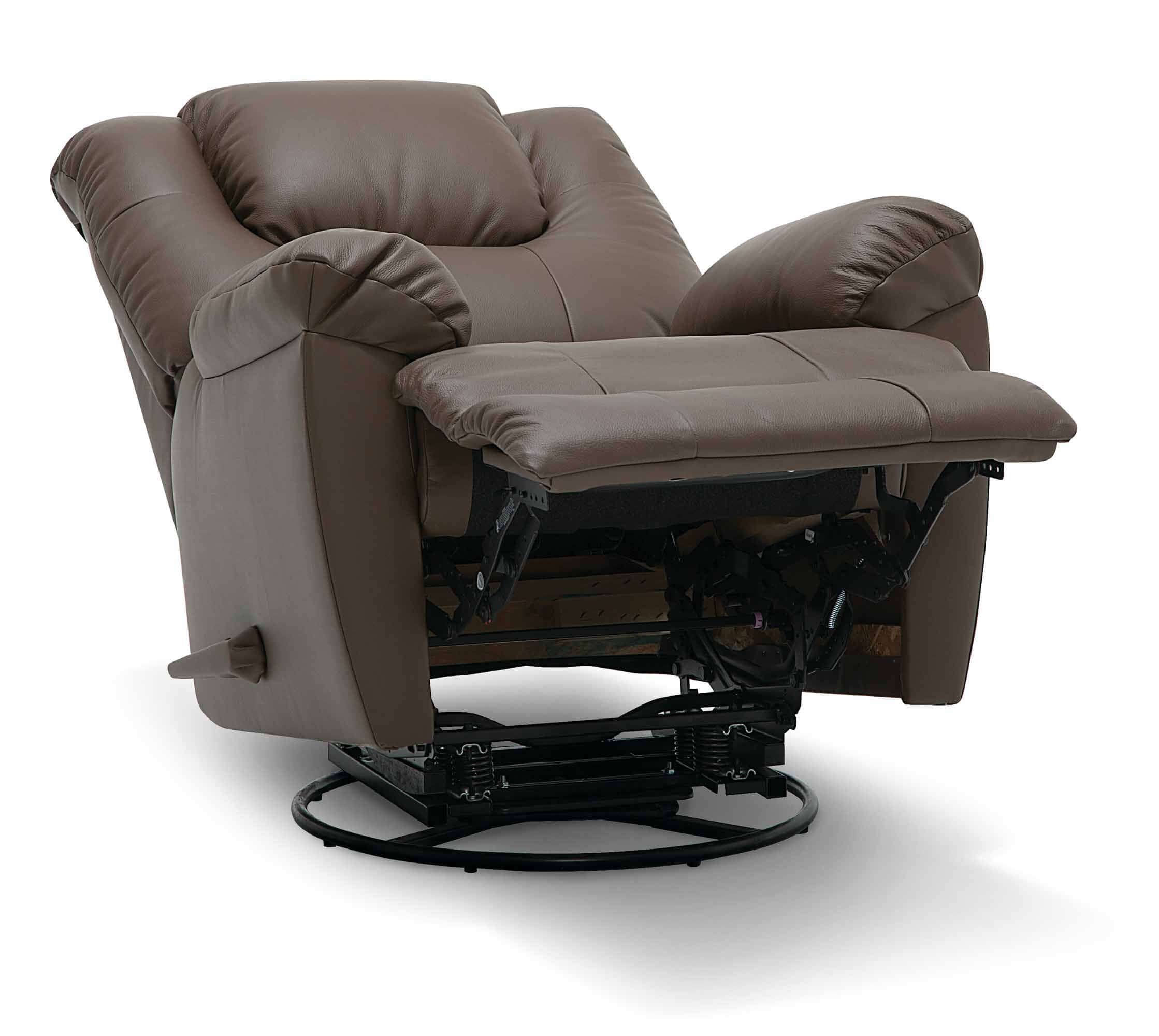 Granger Leather Swivel Rocker Recliner - Image 5