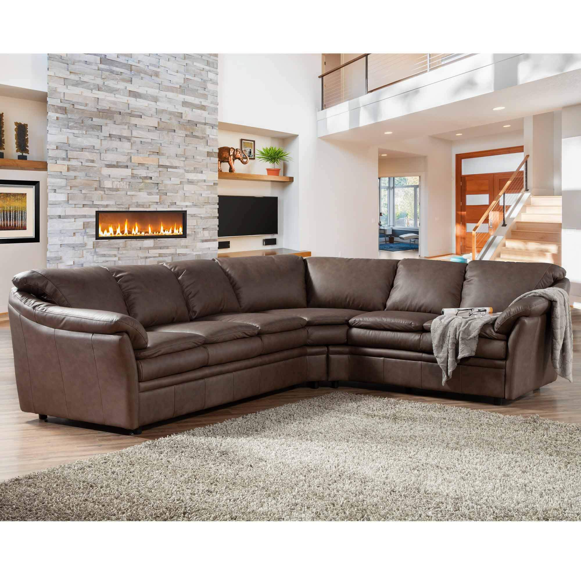 Uptown Leather Sectional - Image 2