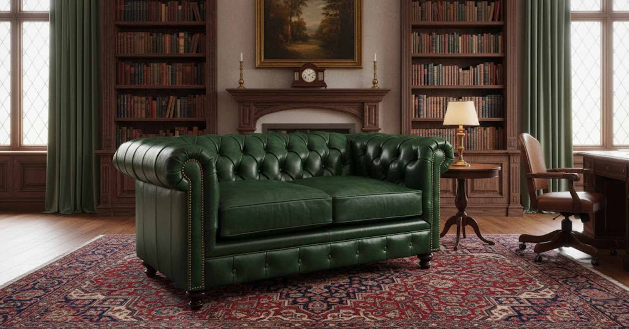 Valentino Leather Loveseat - Image 3