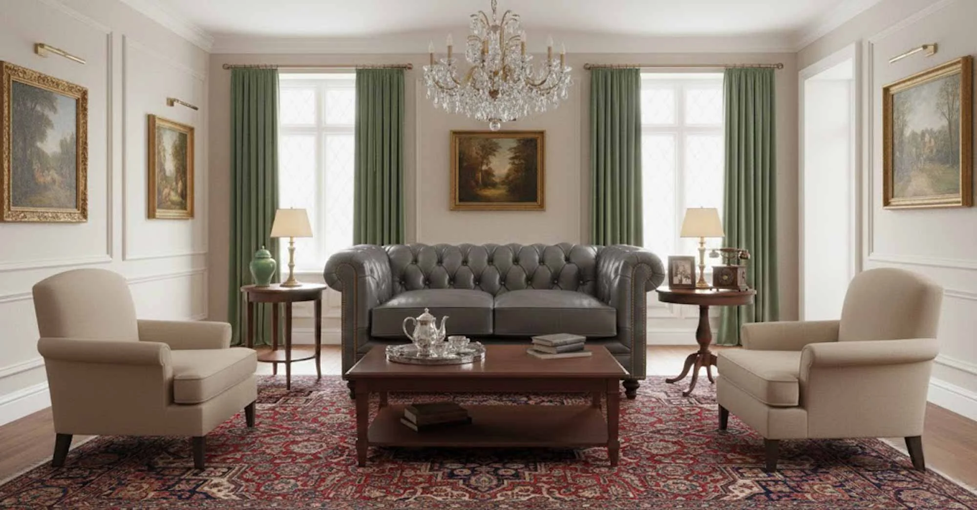 Valentino Leather Loveseat - Image 4