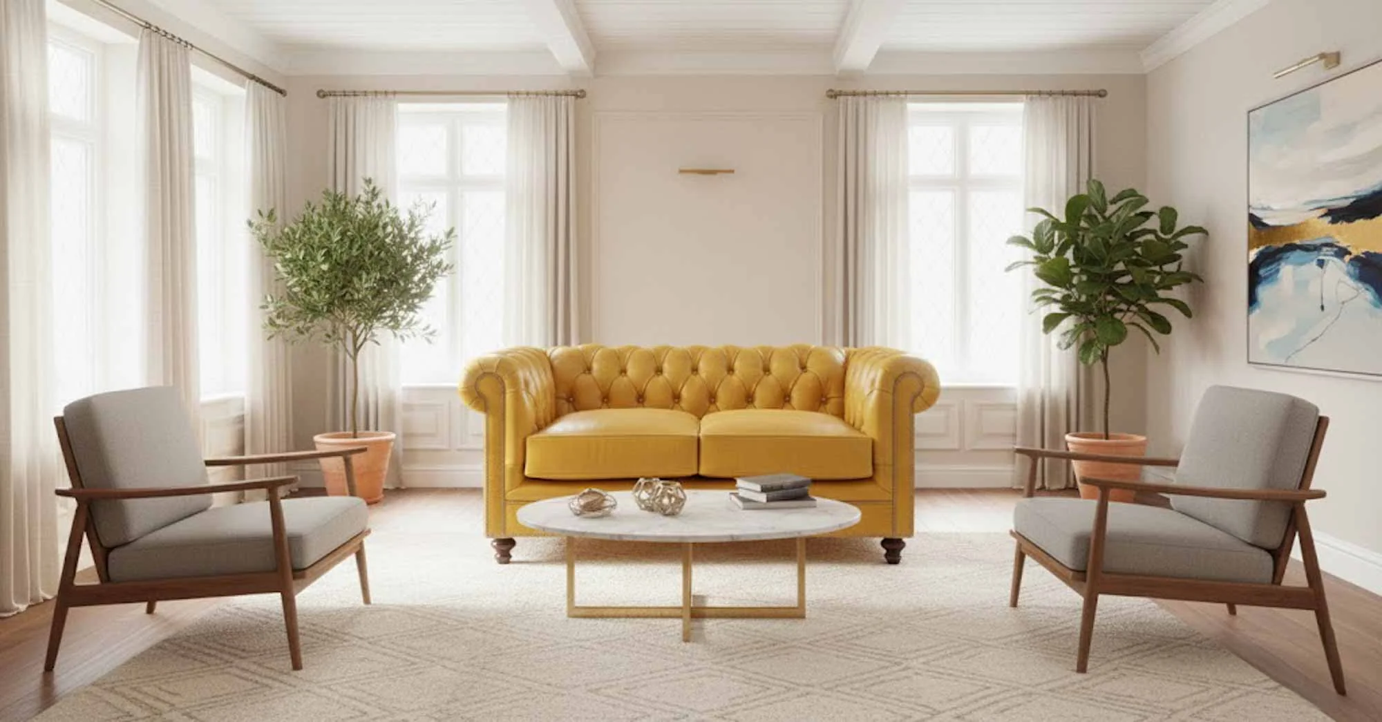 Valentino Leather Loveseat - Image 5