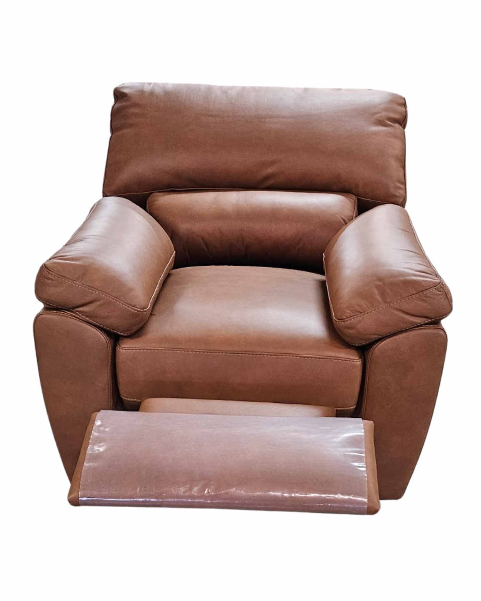 Vercelli Leather In Stock Power Recliner - Image 4