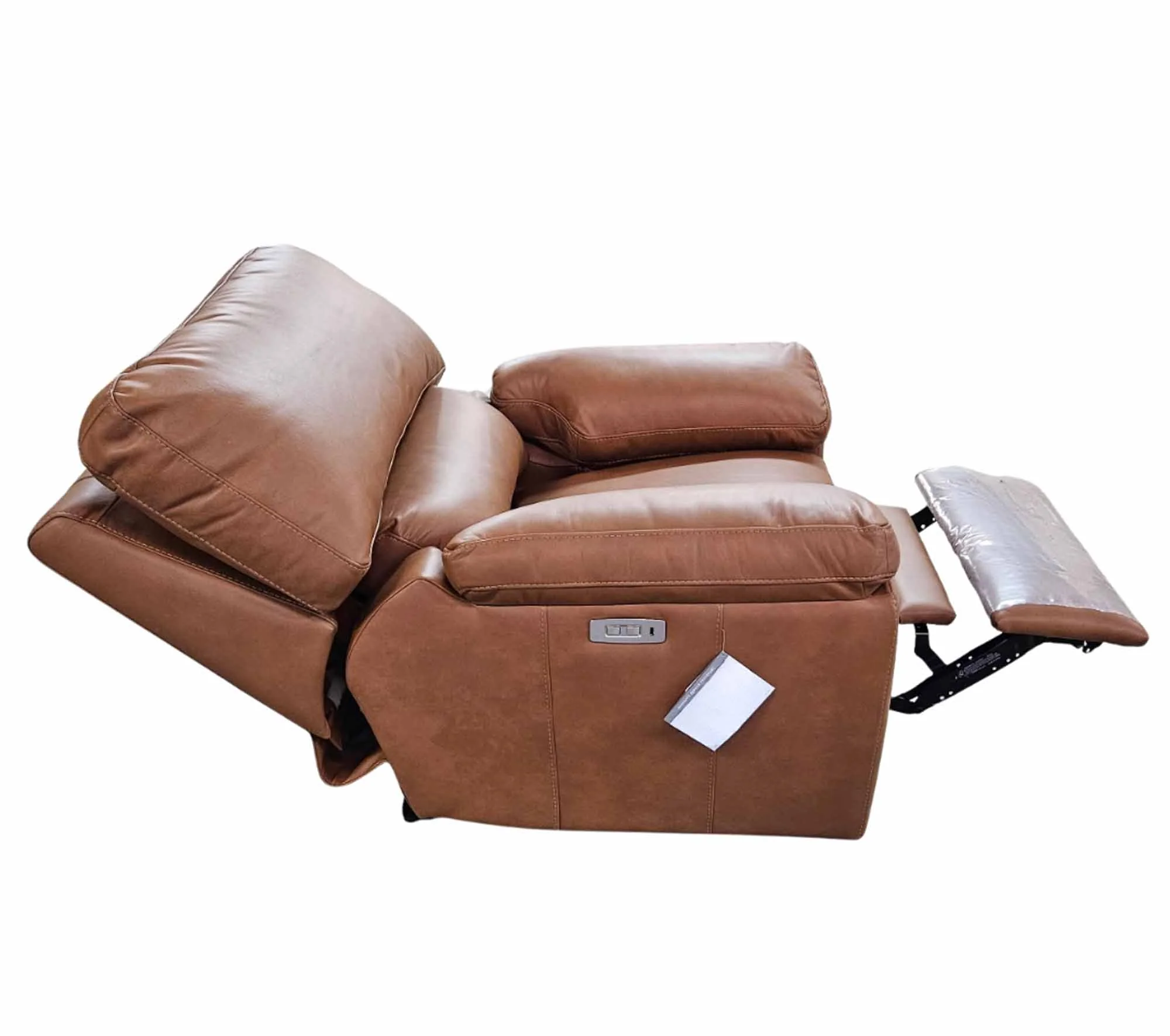 Vercelli Leather In Stock Power Recliner - Image 6