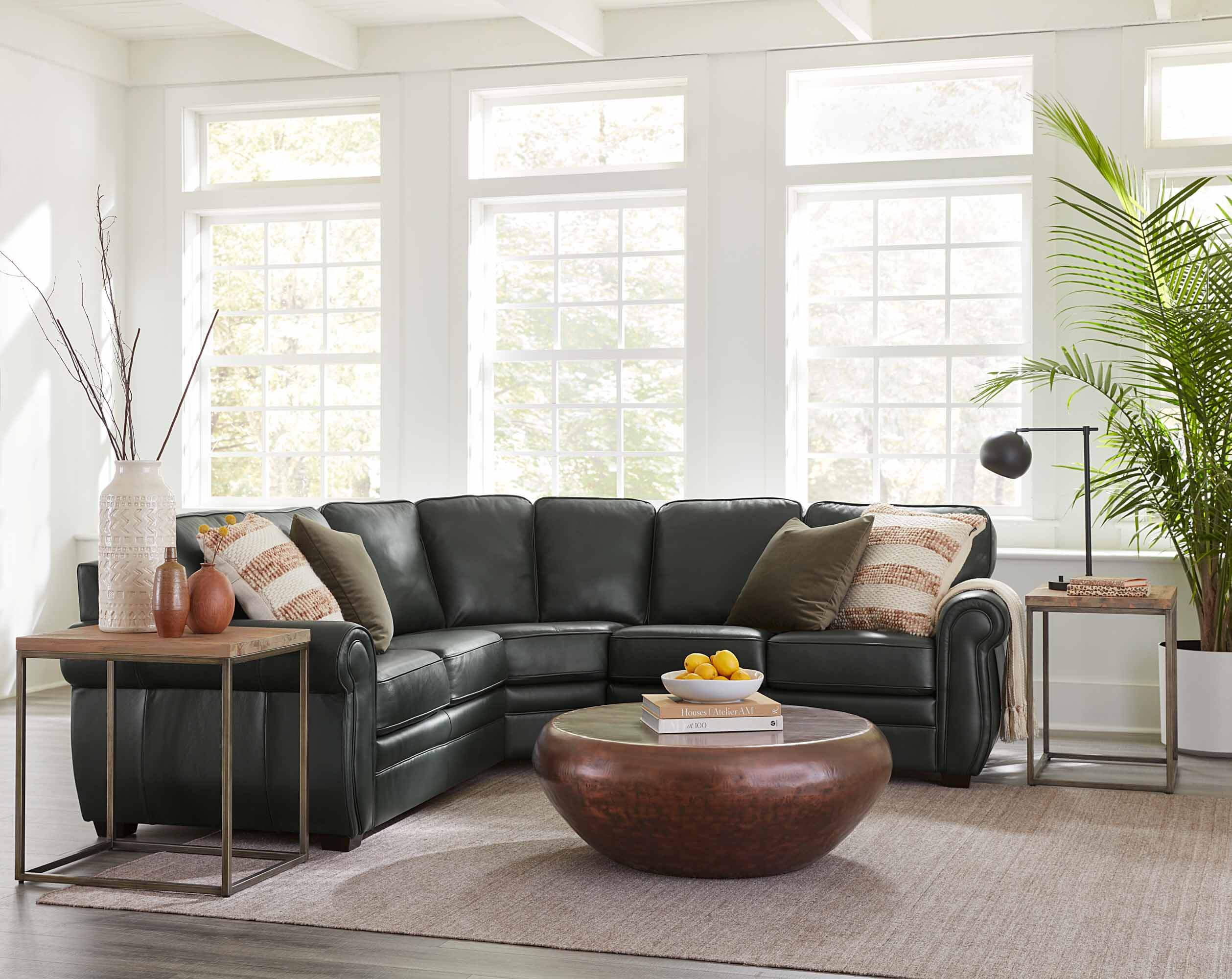 Viceroy Leather Sectional - Image 8