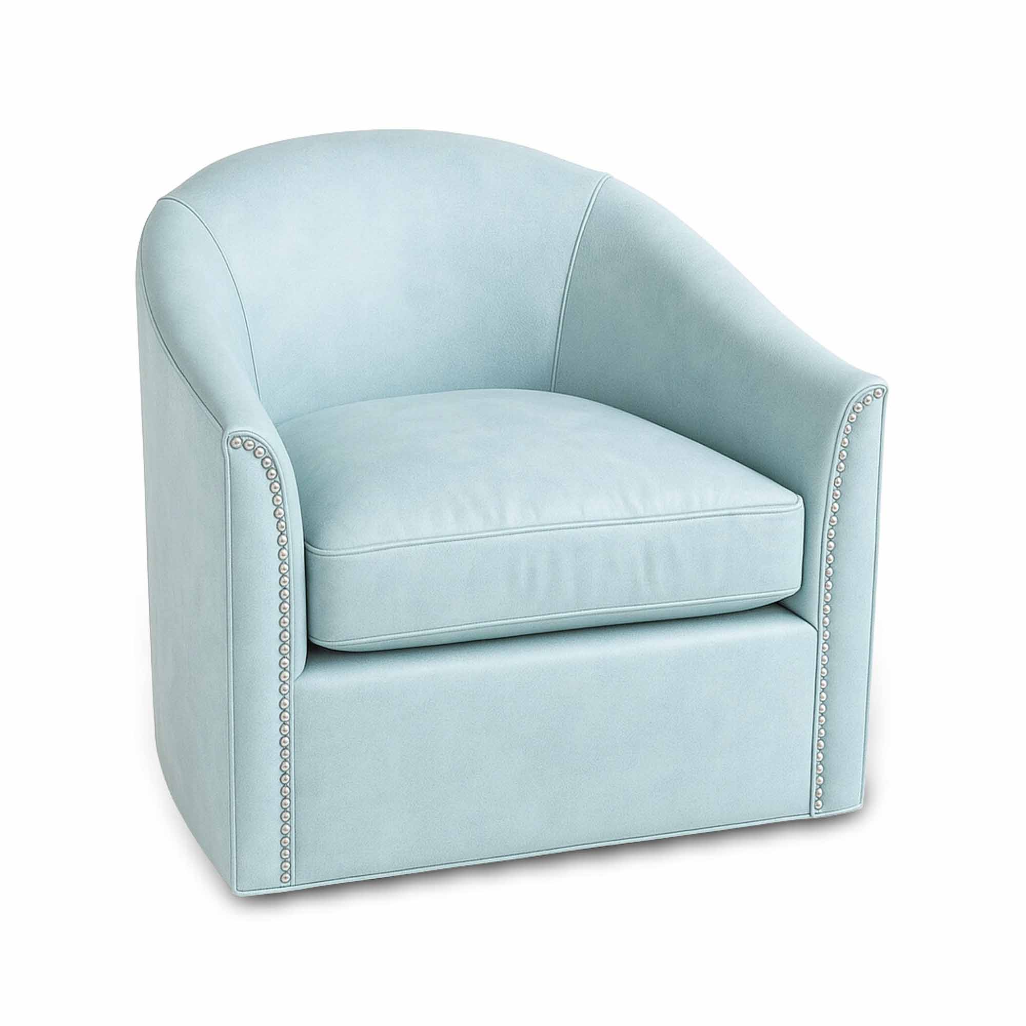 Viola Leather Swivel Chair