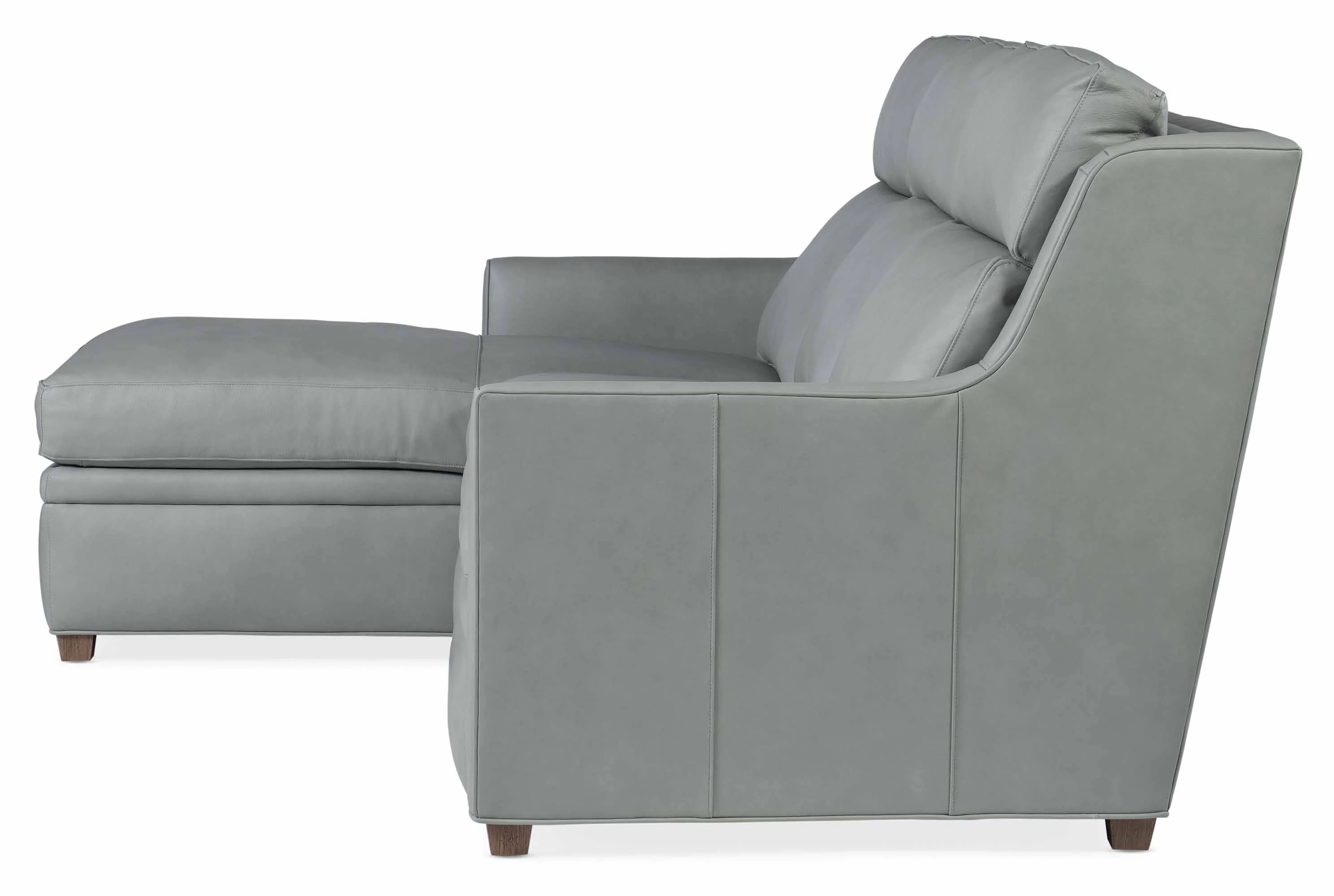 Wallen Leather Power Reclining Sofa With Articulating Headrest With Chaise - Image 3