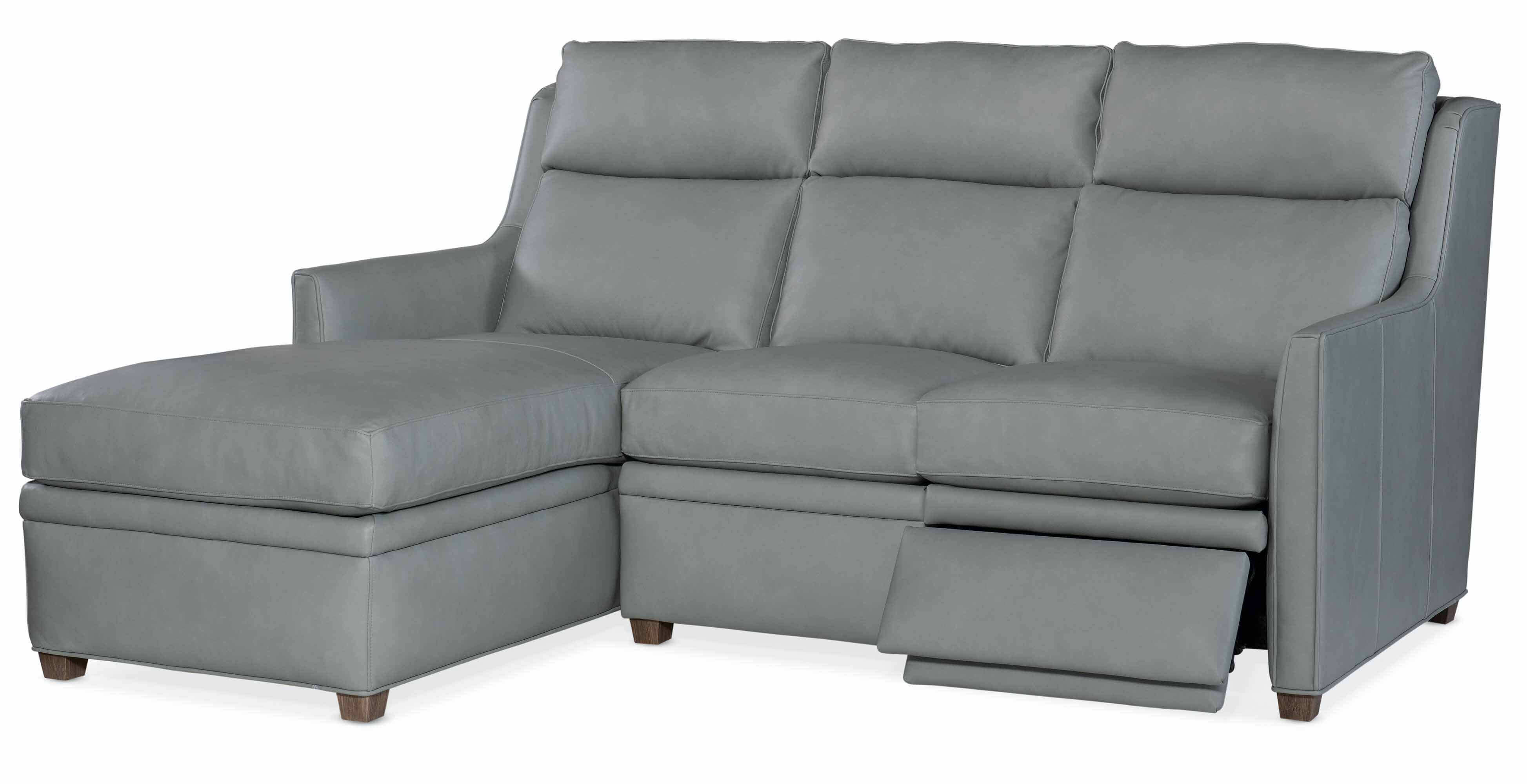 Wallen Leather Power Reclining Sofa With Articulating Headrest With Chaise - Image 5