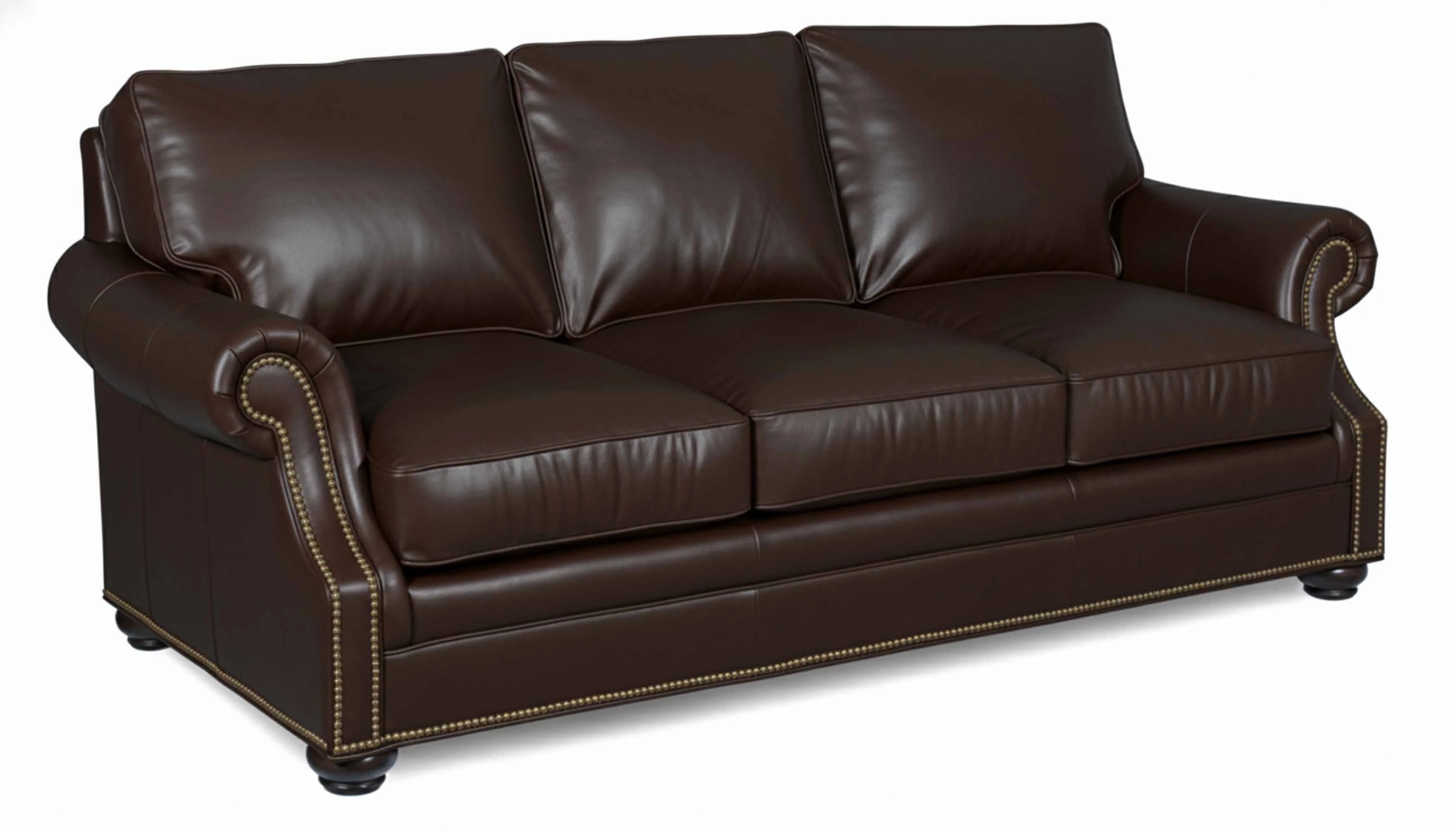 Warner Large Leather Sofa - Image 3