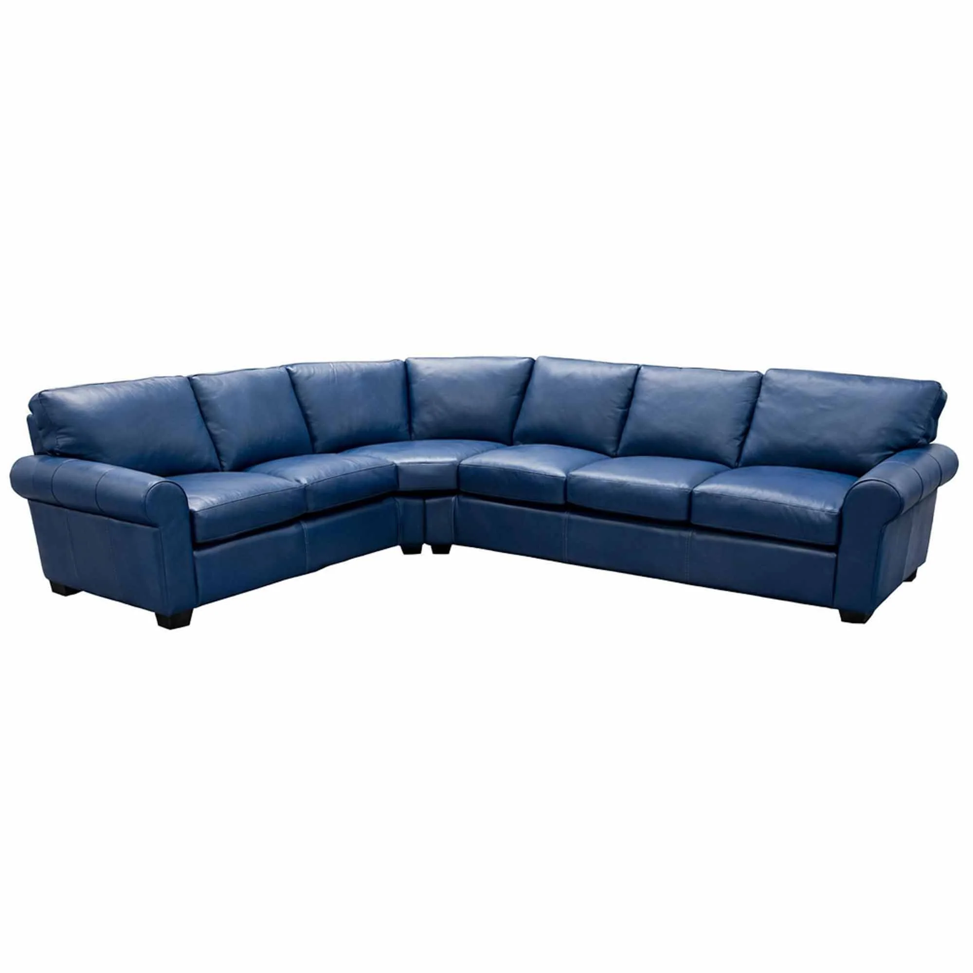 West Point Leather Sectional - Image 2
