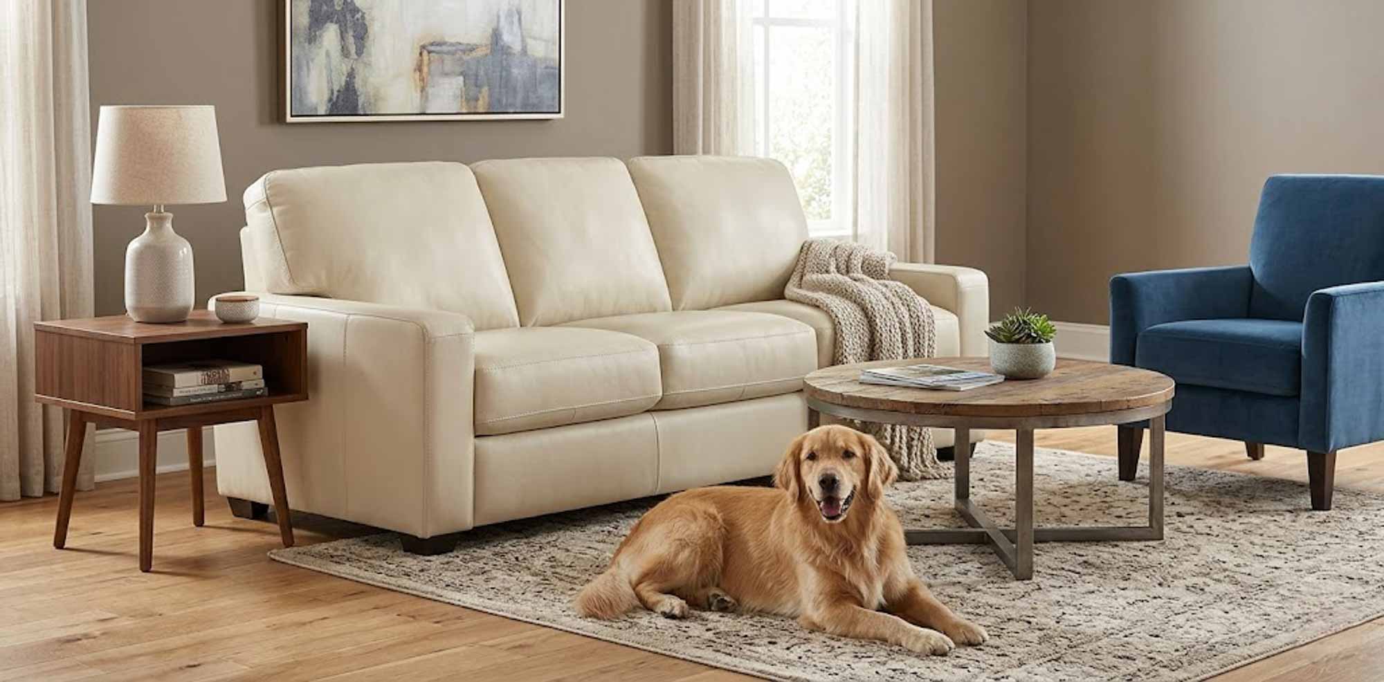 Westend Leather Sleeper Sofa - Image 11
