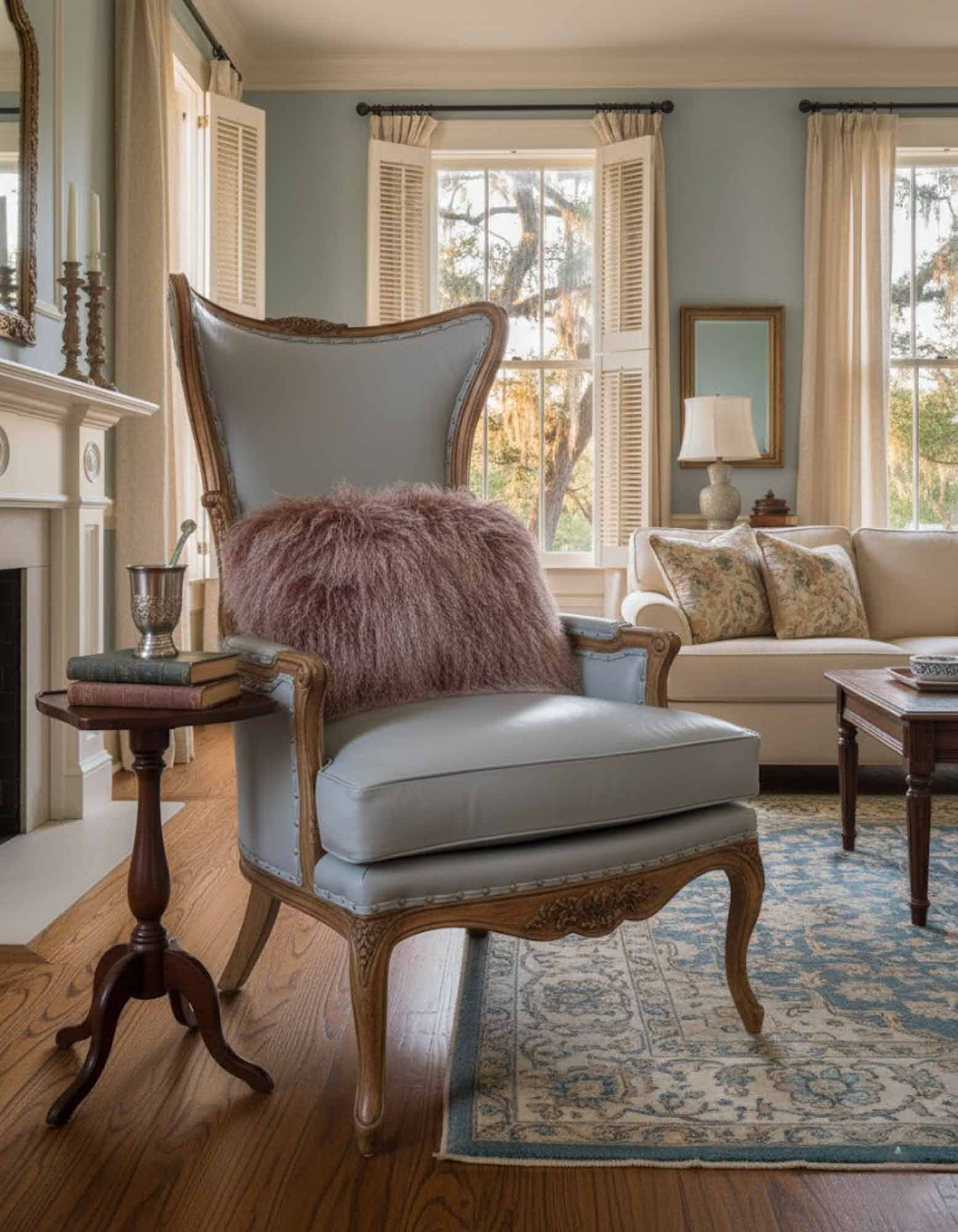 Weston Leather Chair - Image 2
