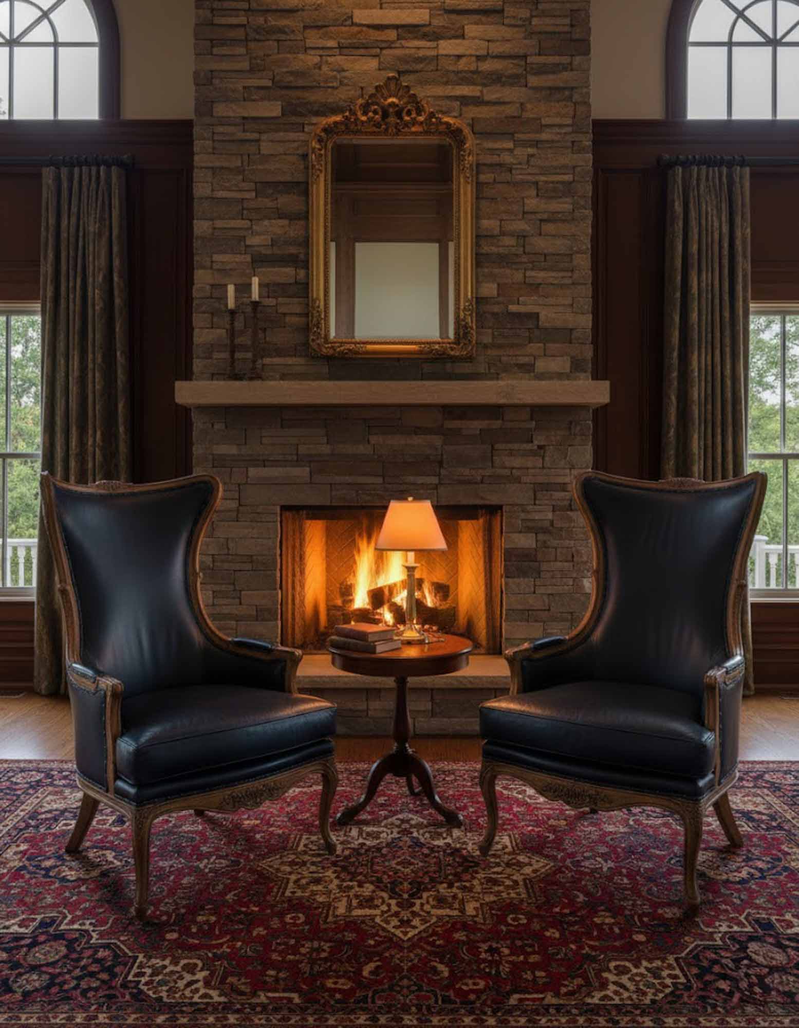Weston Leather Chair - Image 4