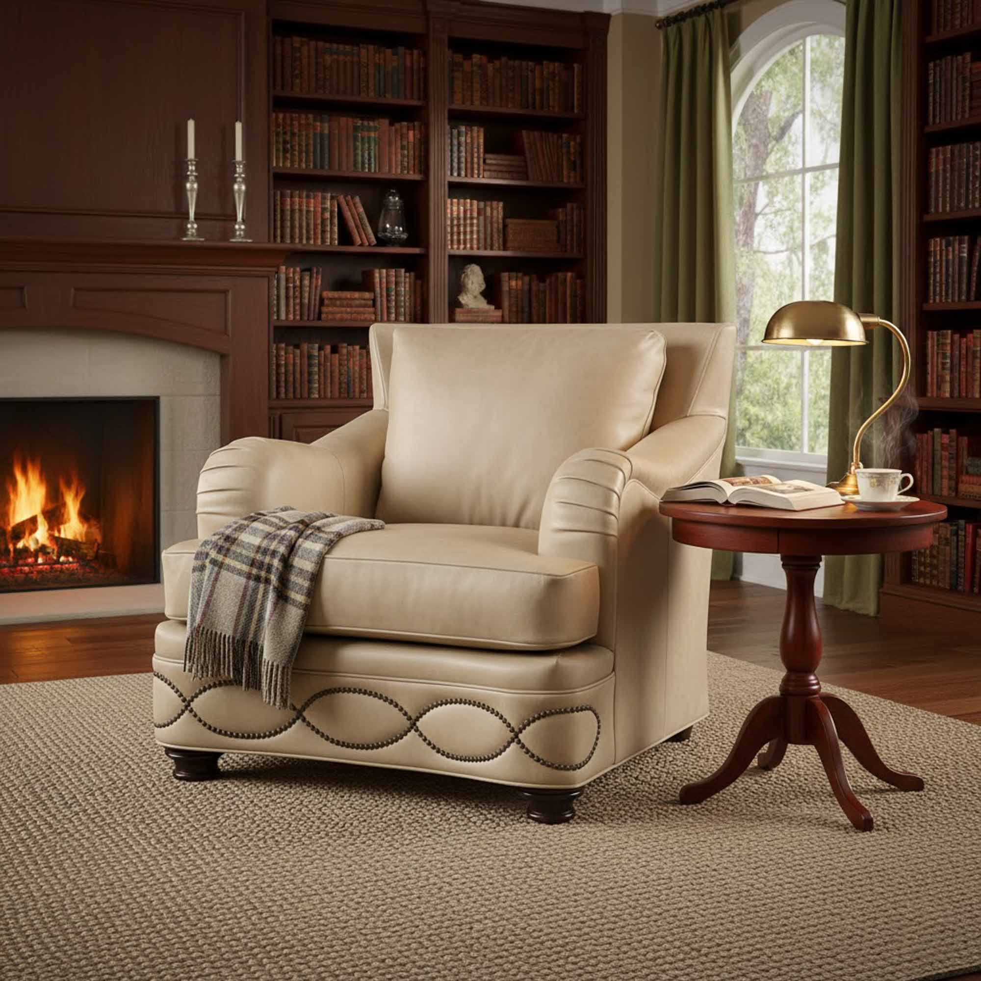 Whitehead Leather Chair - Image 10