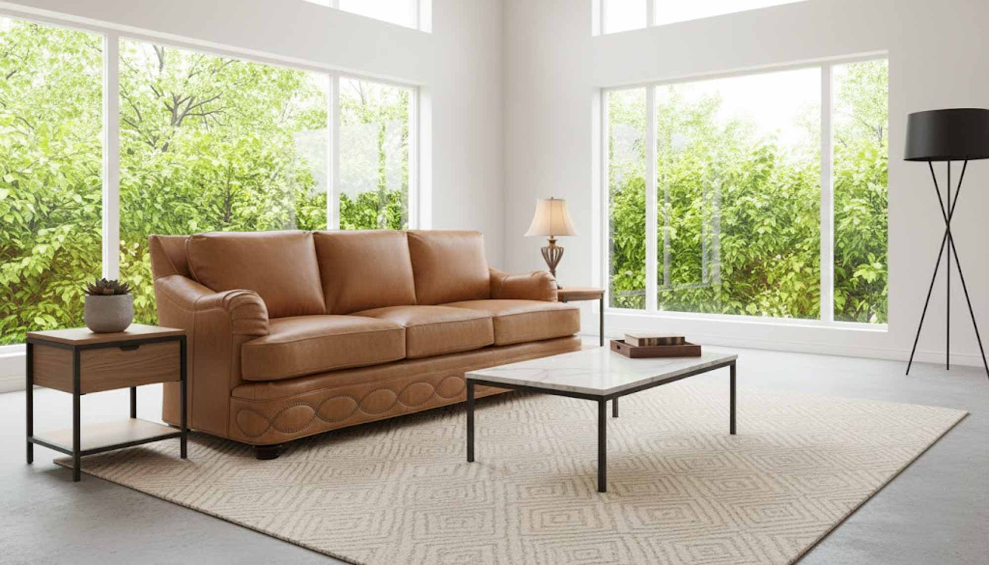 Whitehead Leather Sofa - Image 7