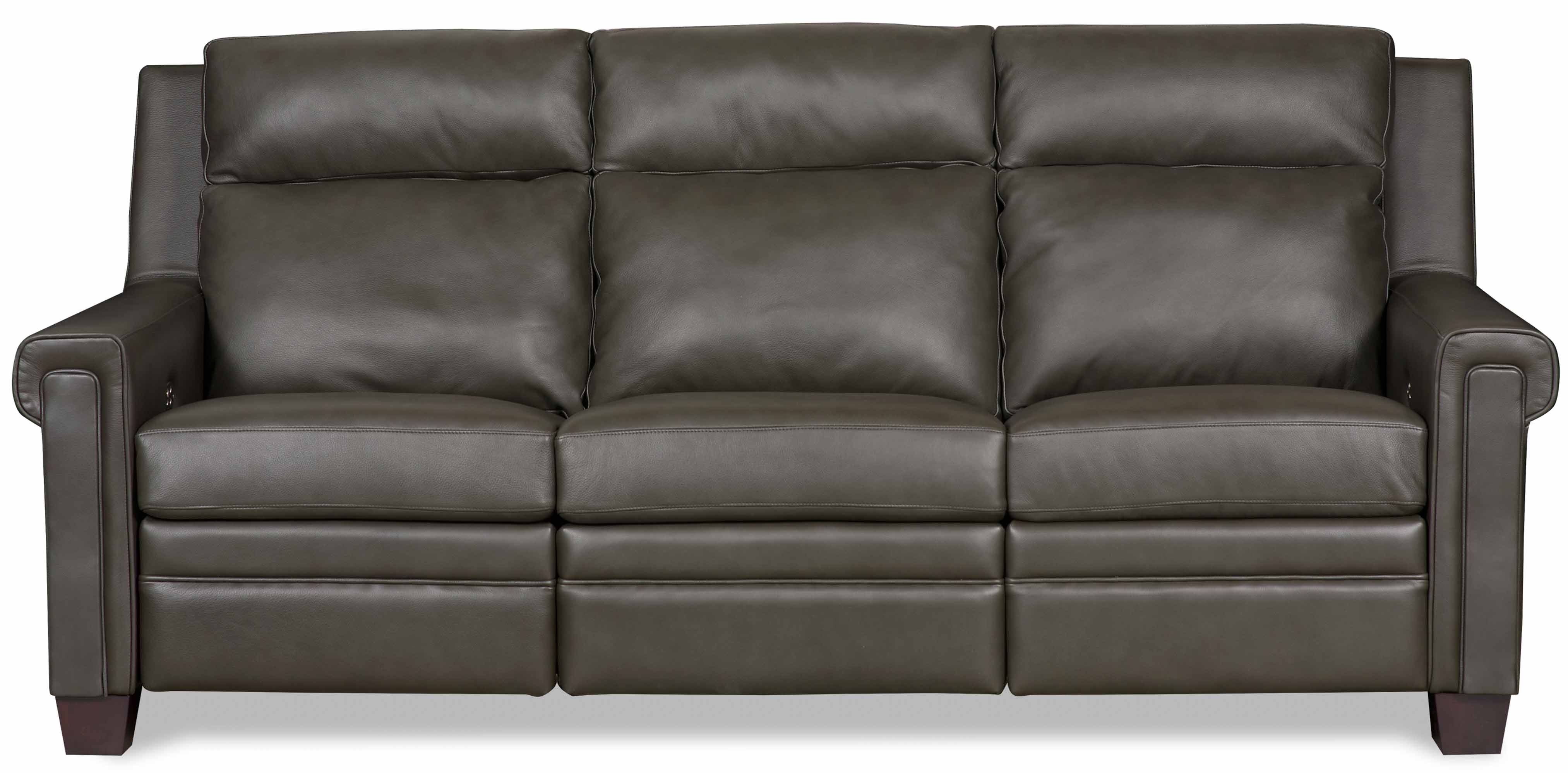 Whitley Leather Power Reclining Loveseat With Articulating Headrest