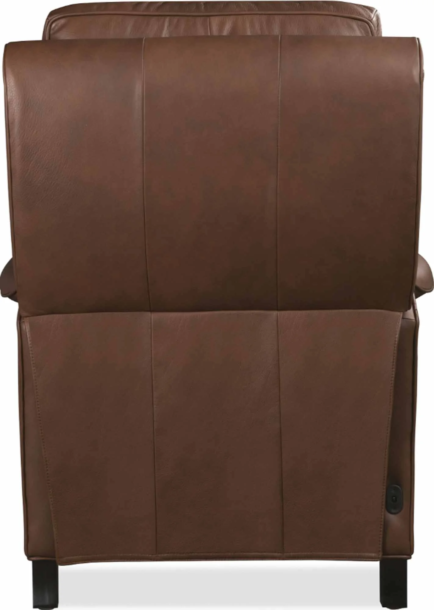 Wrenn Leather Power Recliner With Articulating Headrest In Brown - Image 4