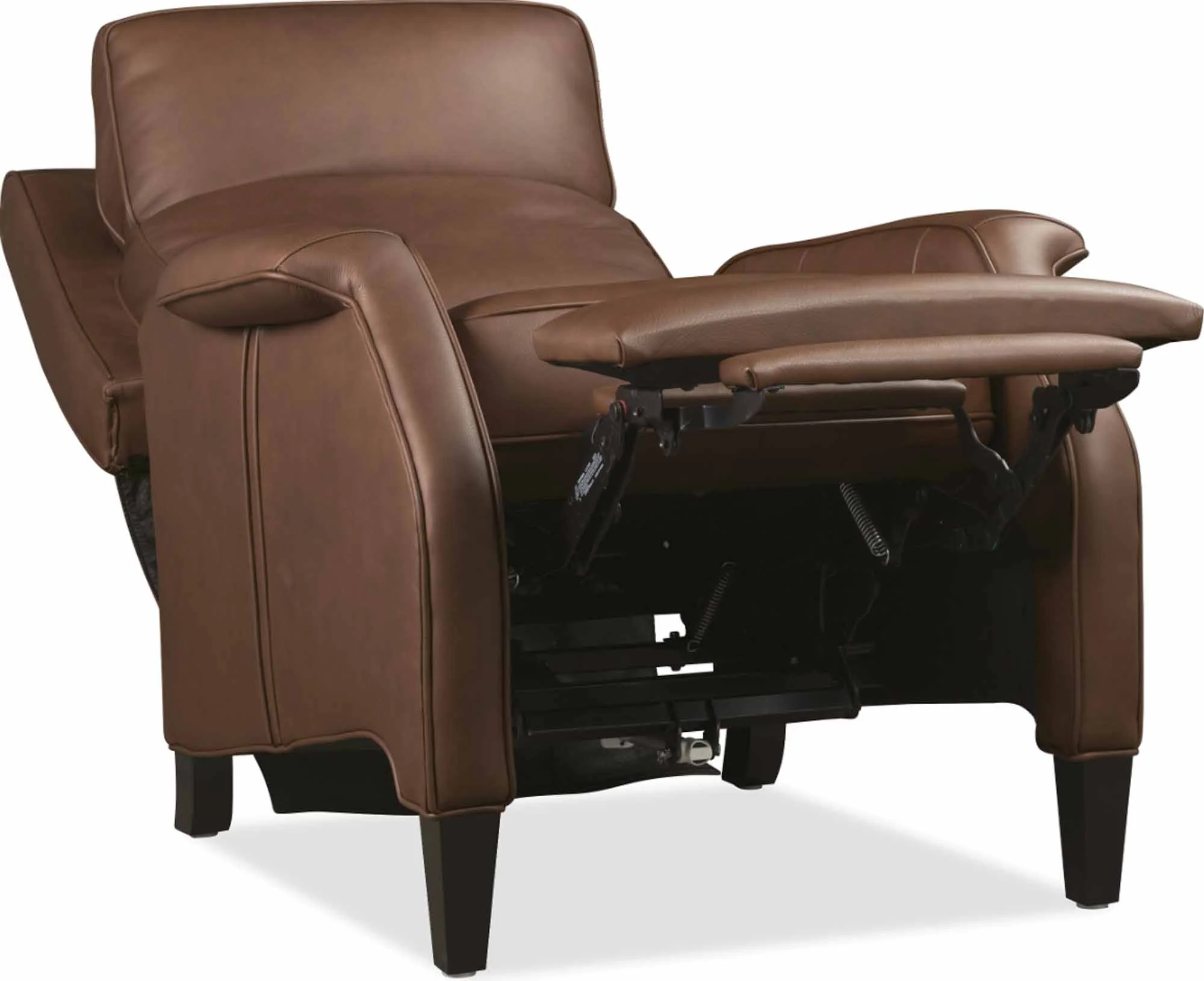 Wrenn Leather Power Recliner With Articulating Headrest In Brown - Image 6