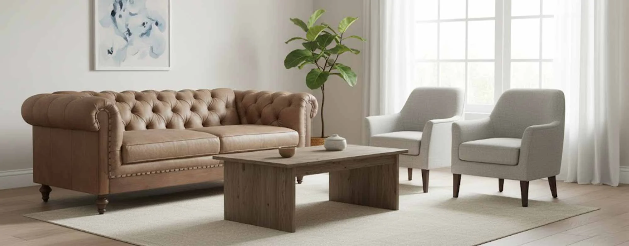 Yellowstone Leather Sofa - Image 7
