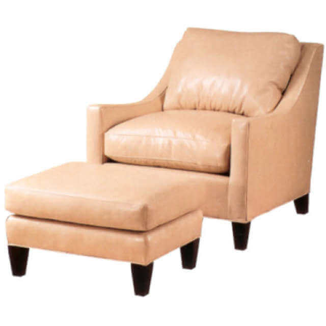 Zack Leather Chair - Image 4